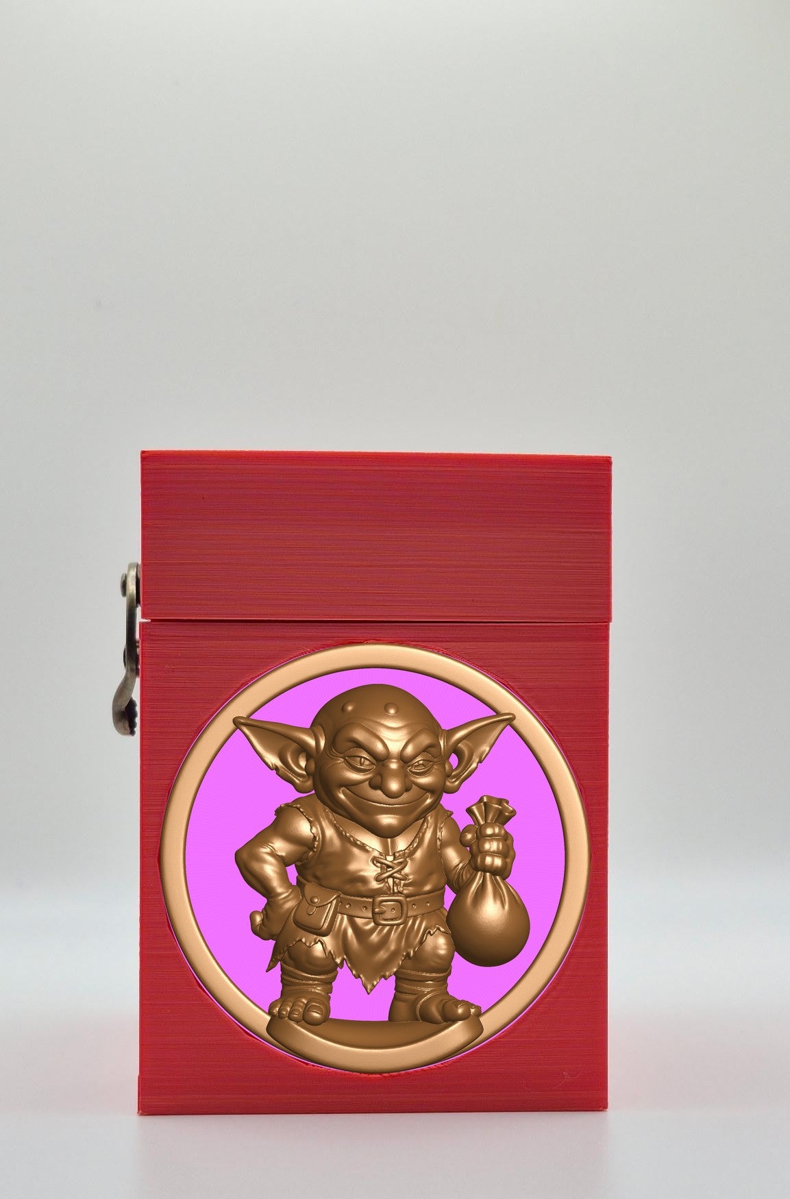 Greedy Goblin Card Box — Red
