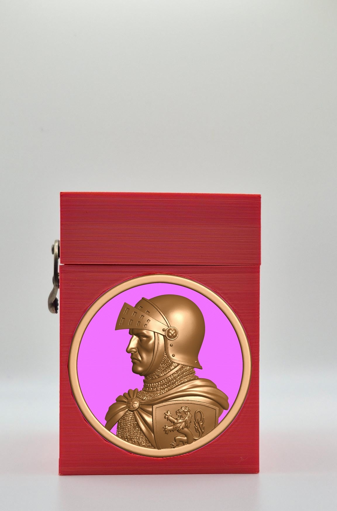 Knight Card Box — Red