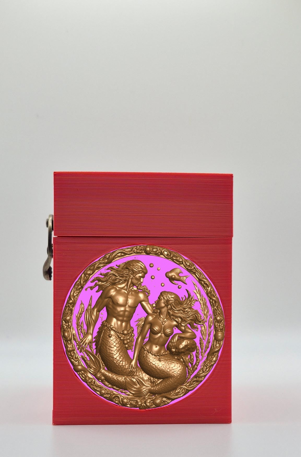 Merfolk Card Box — Red