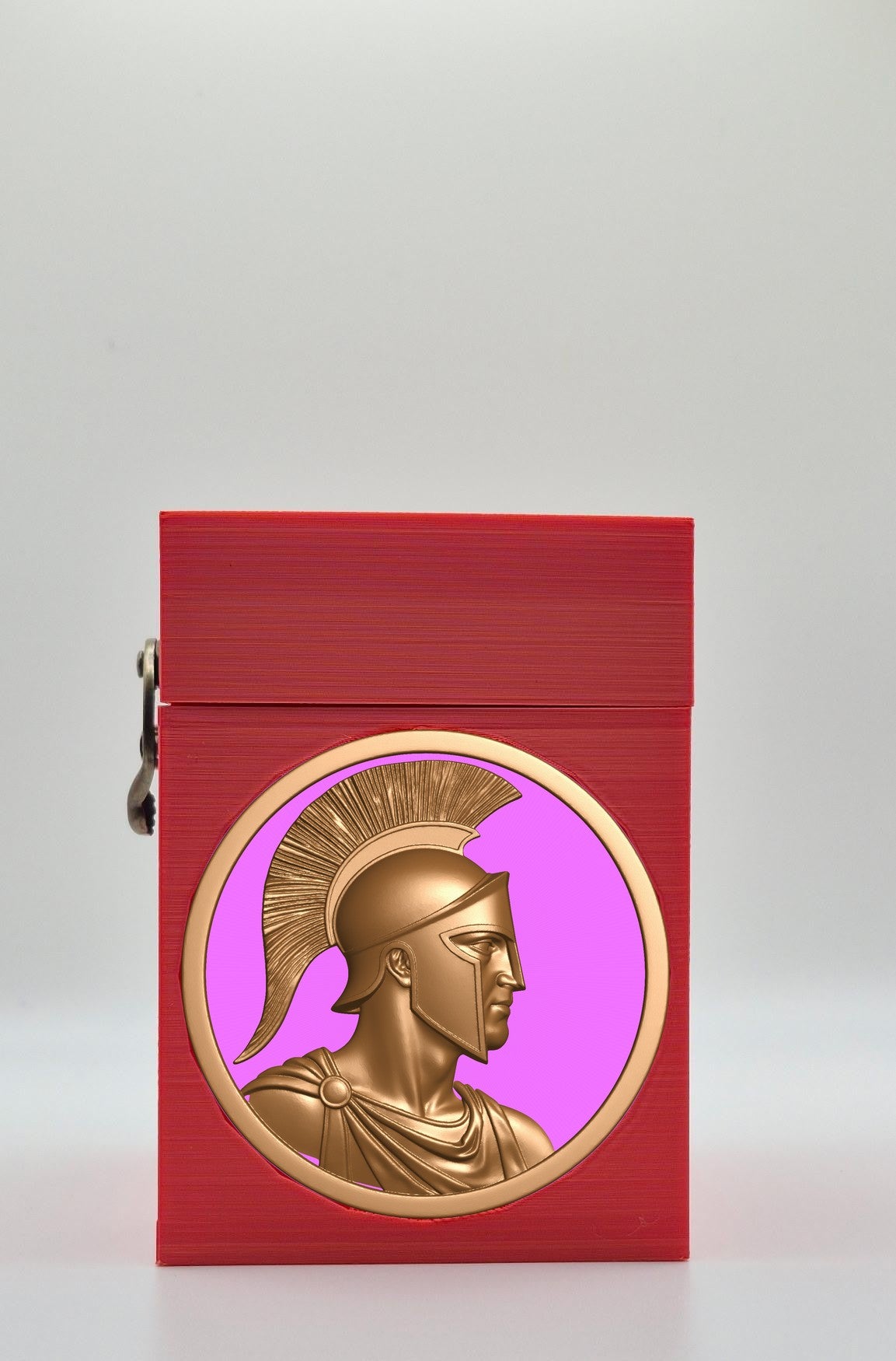 Spartan Card Box — Red