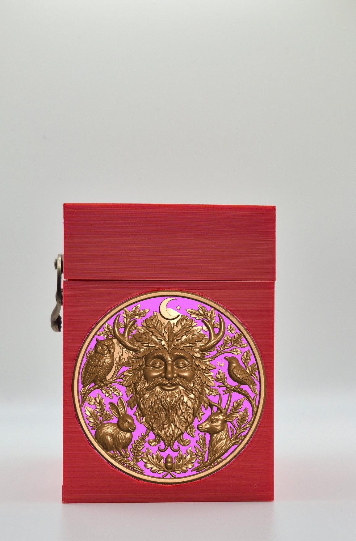 Tree Spirit Card Box — Red