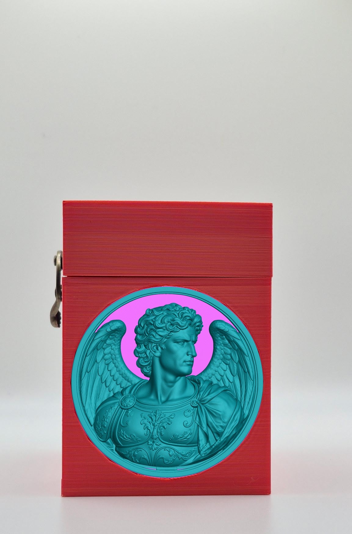 Angel Card Box — Red