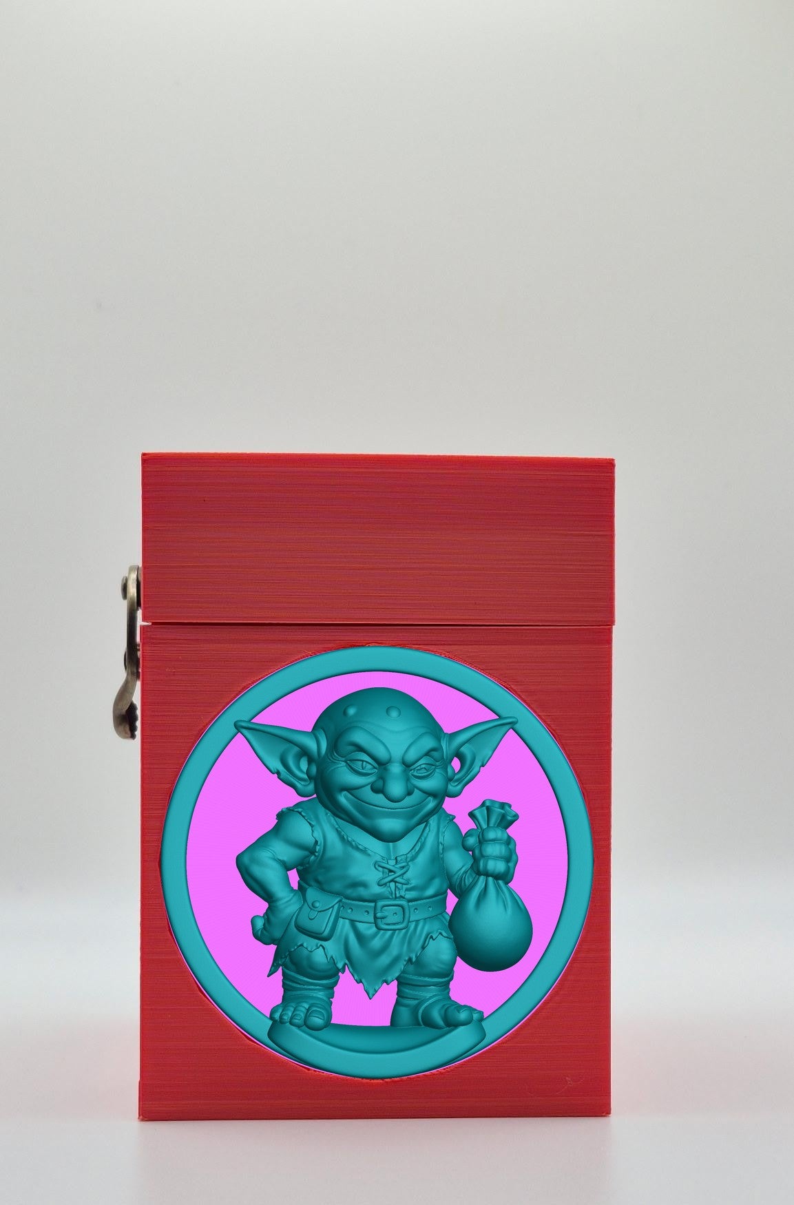 Greedy Goblin Card Box — Red