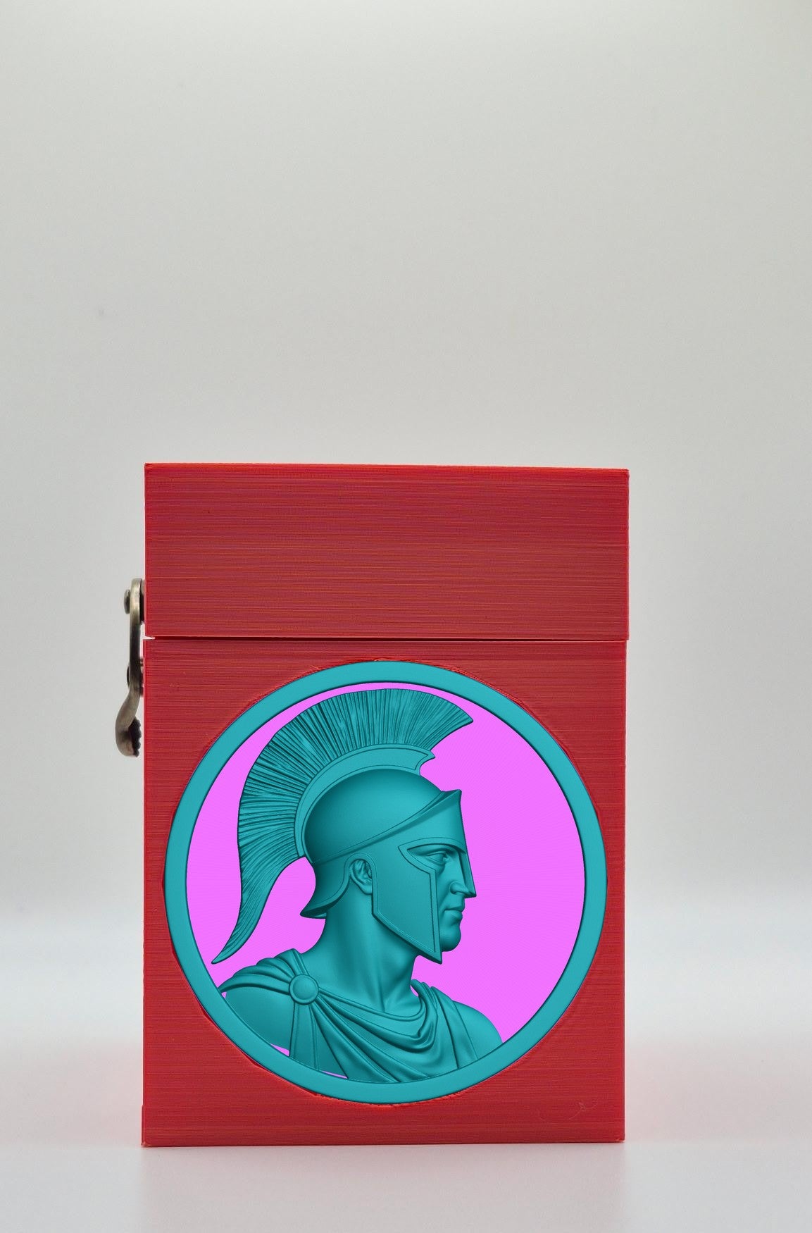 Spartan Card Box — Red