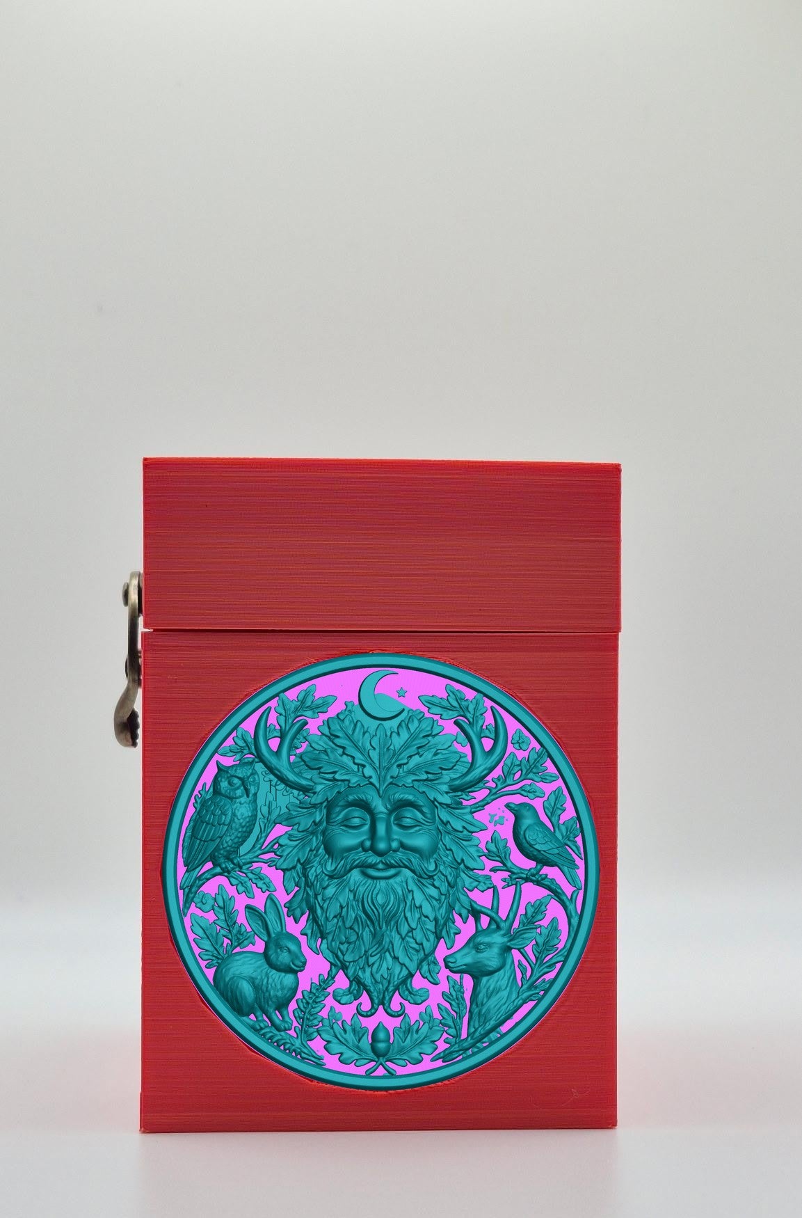 Tree Spirit Card Box — Red