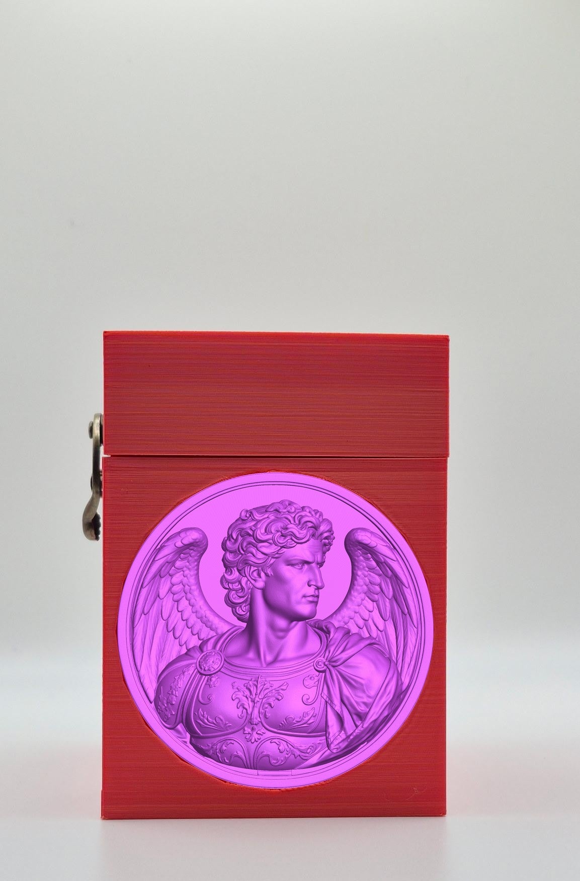 Angel Card Box — Red