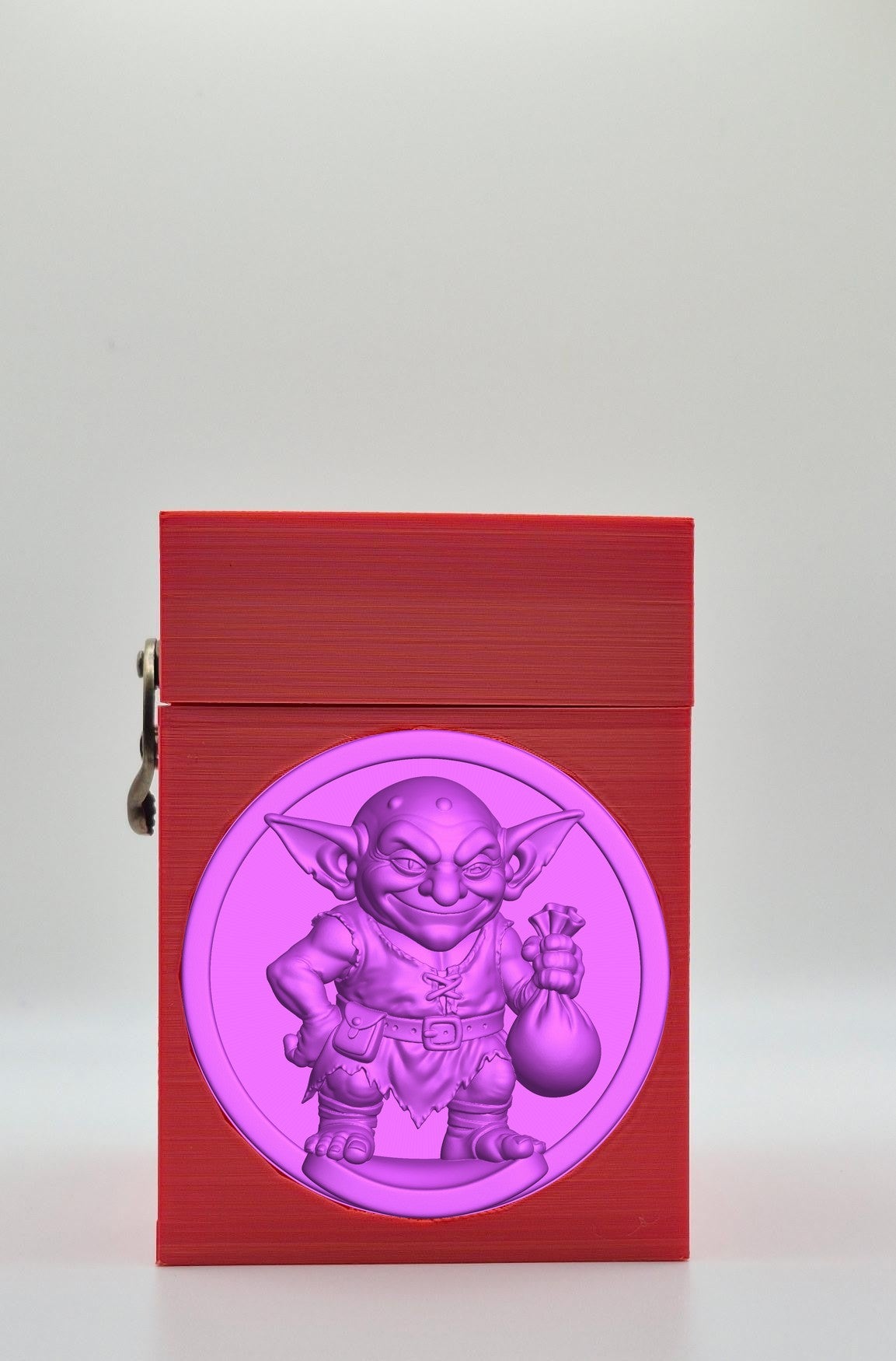 Greedy Goblin Card Box — Red
