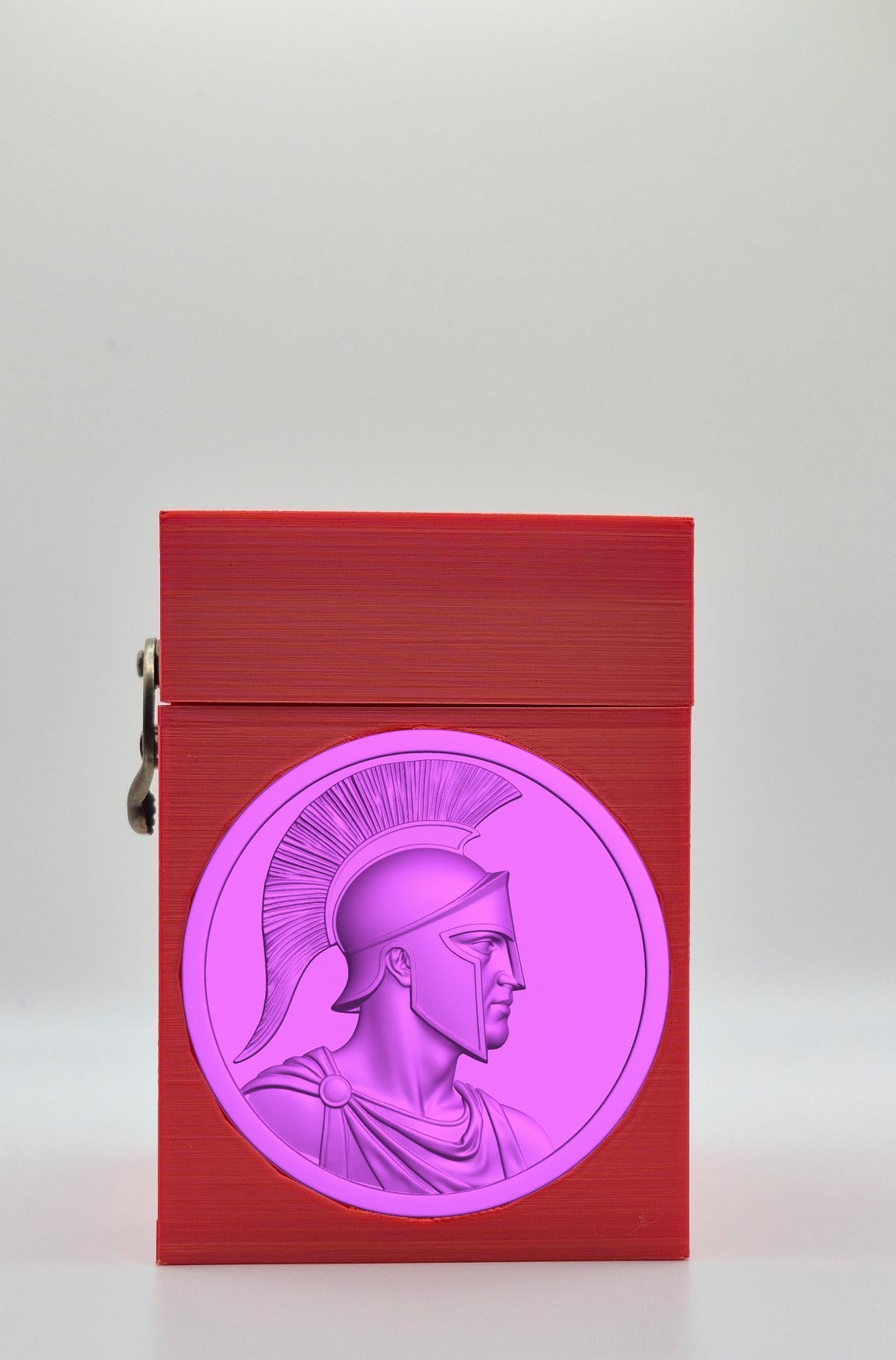 Spartan Card Box — Red