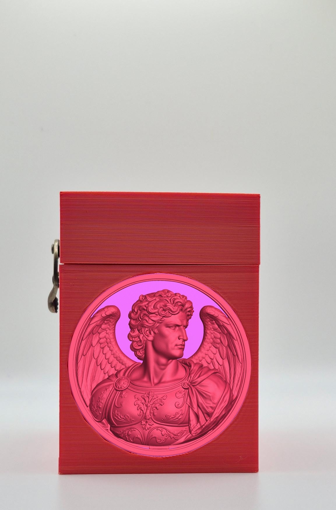 Angel Card Box — Red
