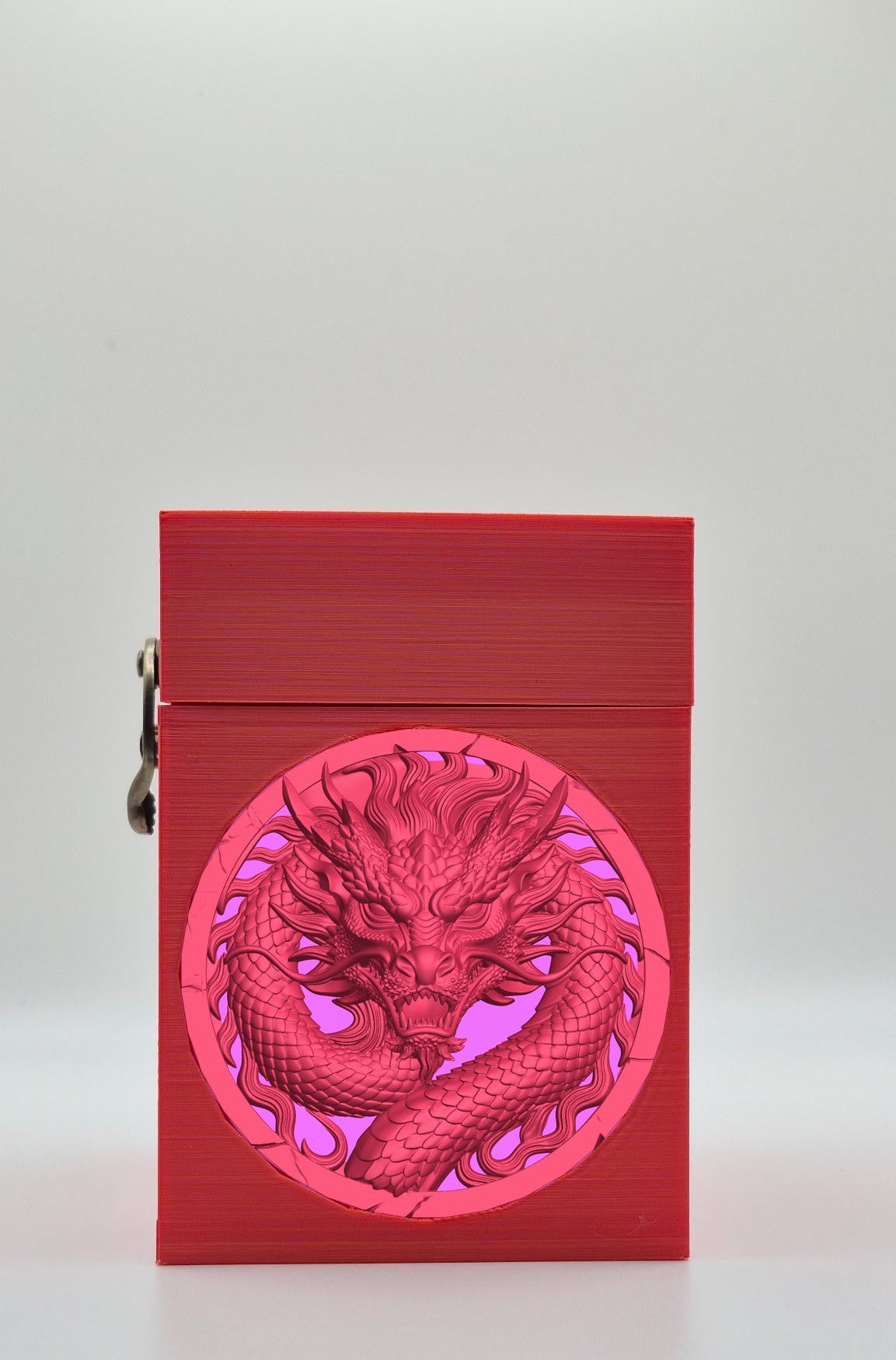 Dragon Card Box — Red