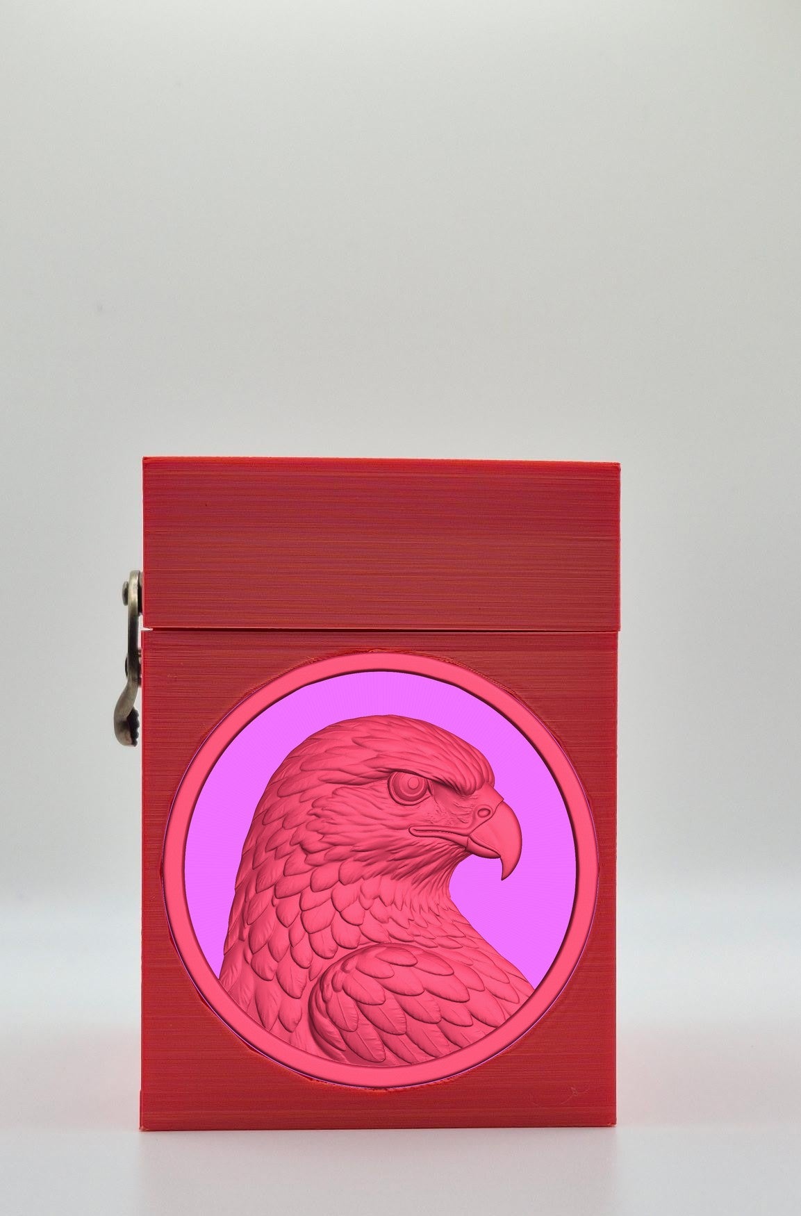 Eagle Card Box — Red