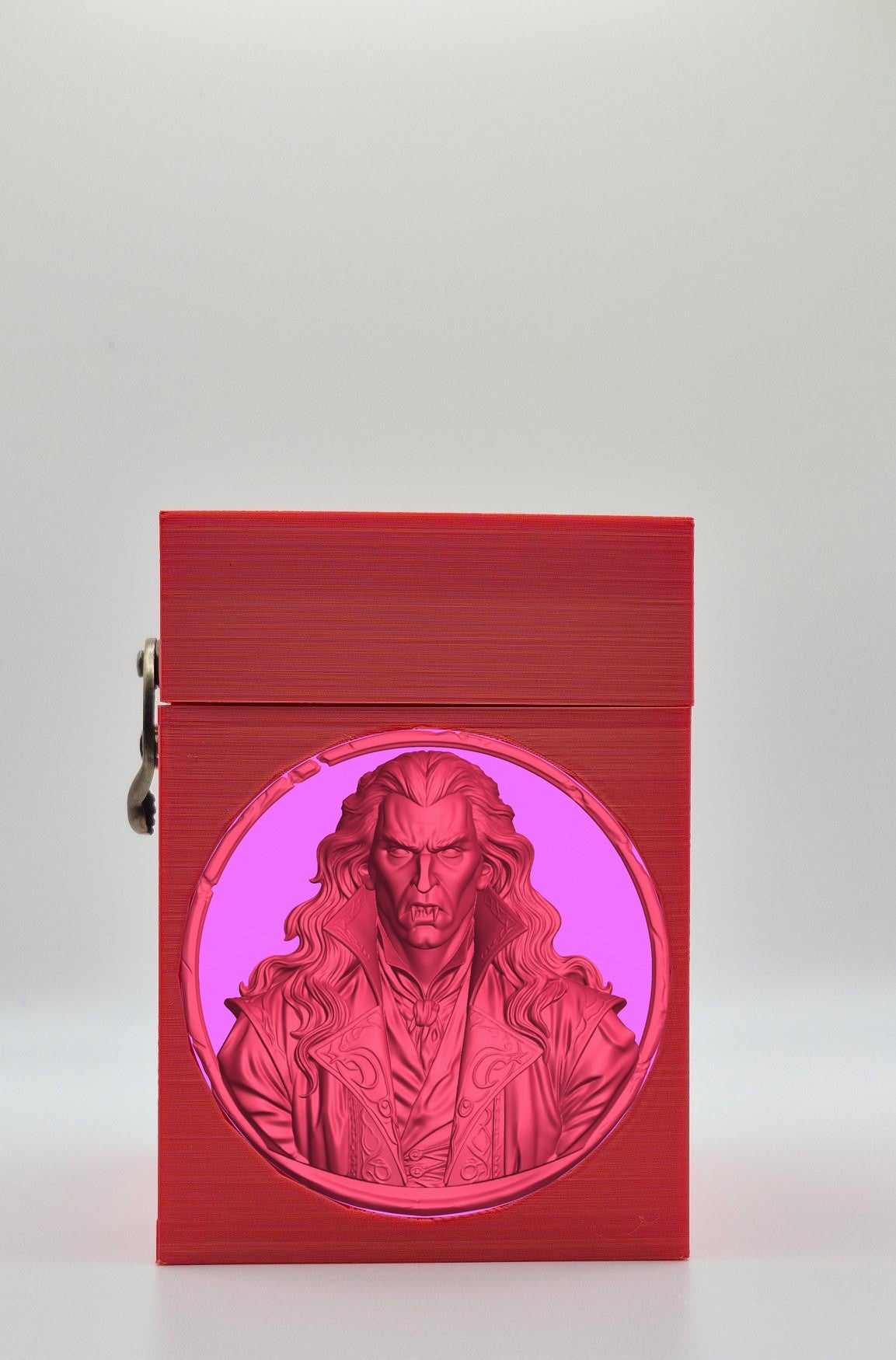 Gothic Vampire Card Box — Red