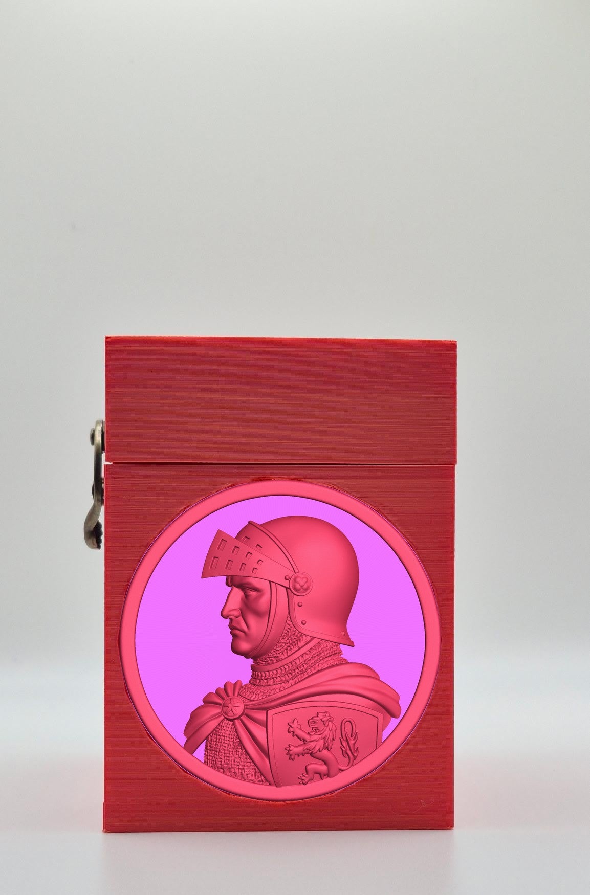 Knight Card Box — Red