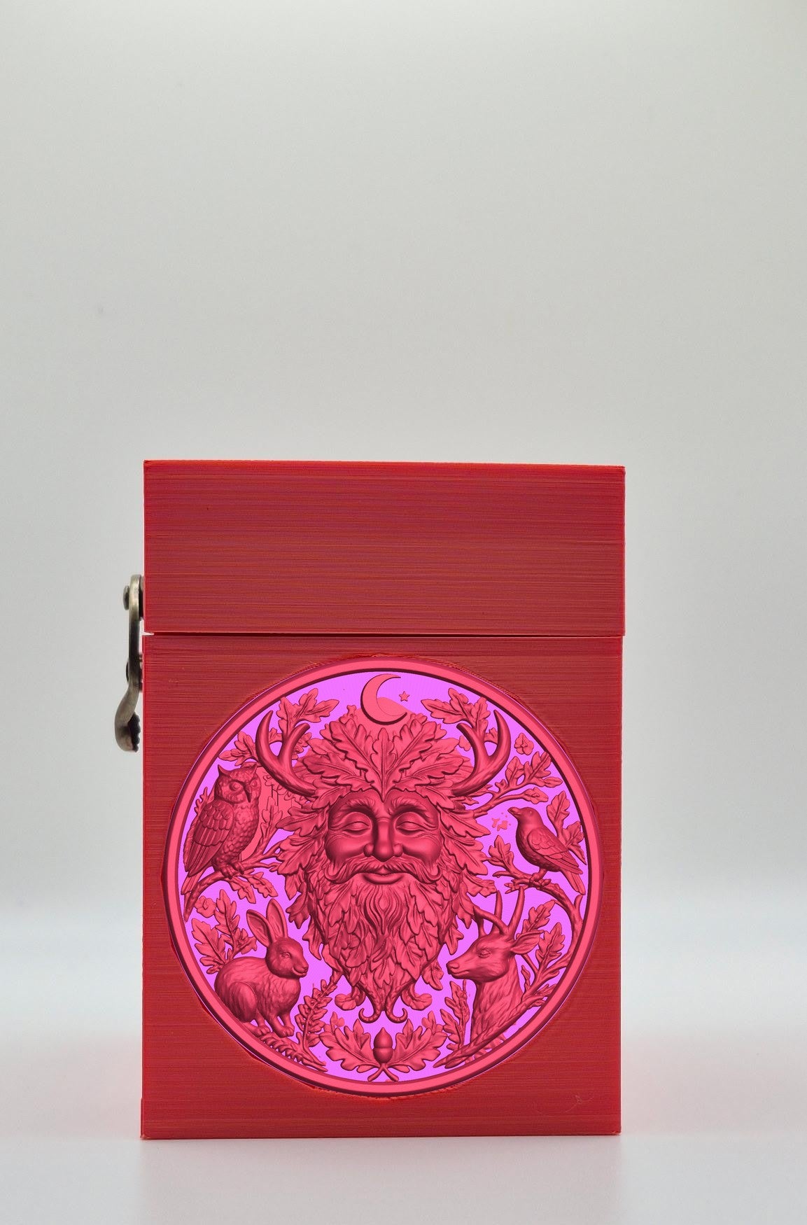 Tree Spirit Card Box — Red