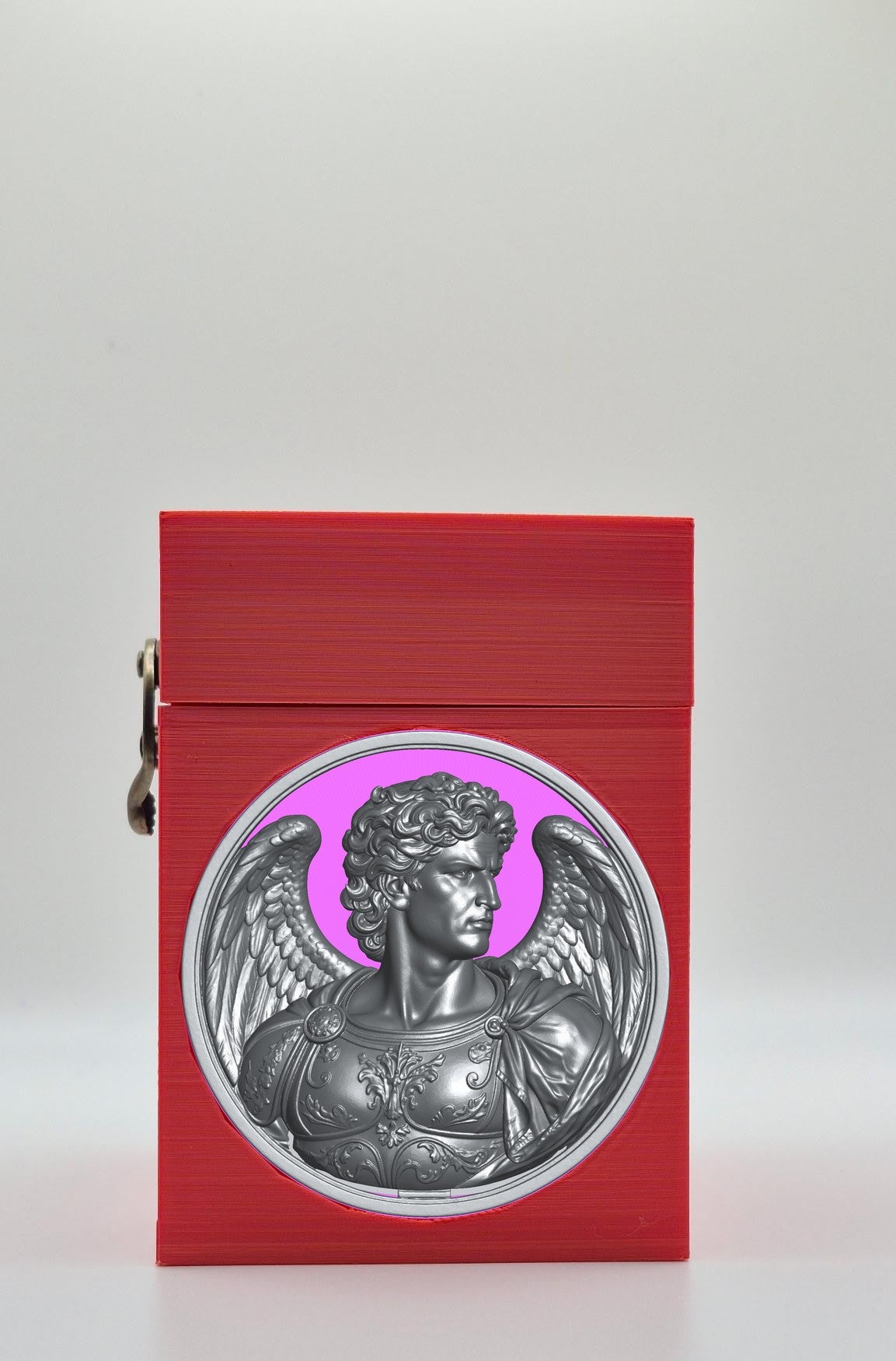 Angel Card Box — Red