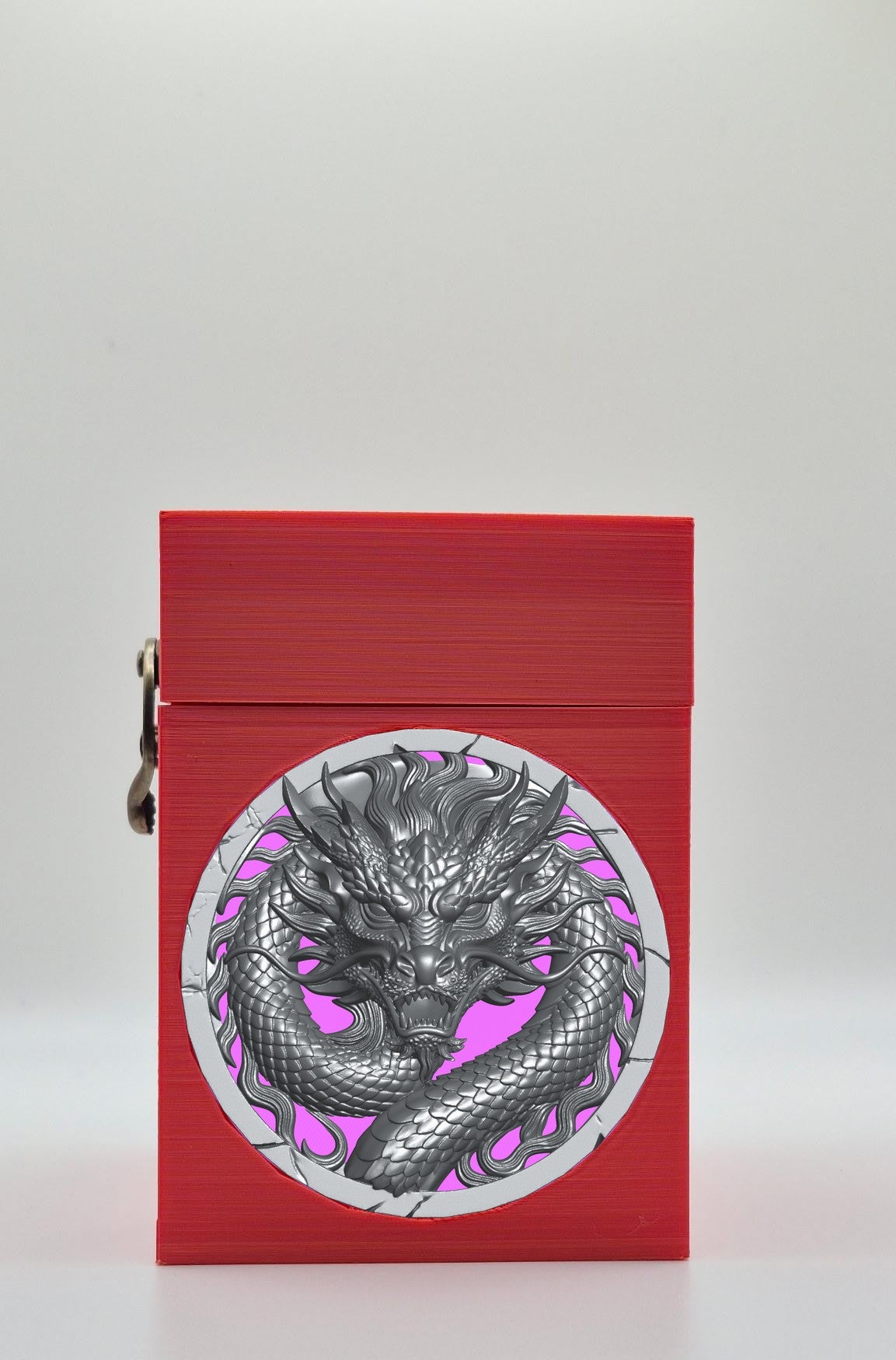 Dragon Card Box — Red