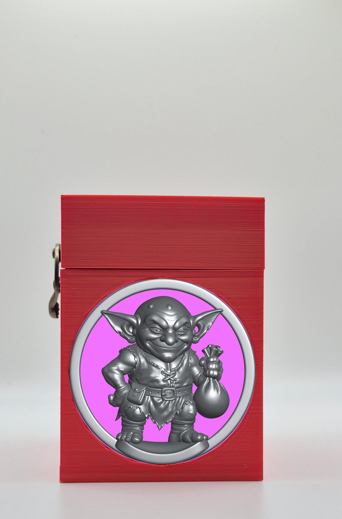 Greedy Goblin Card Box — Red
