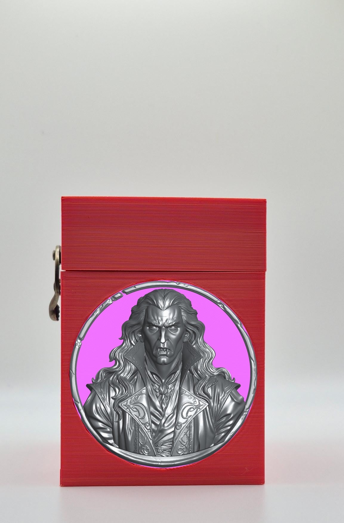Gothic Vampire Card Box — Red