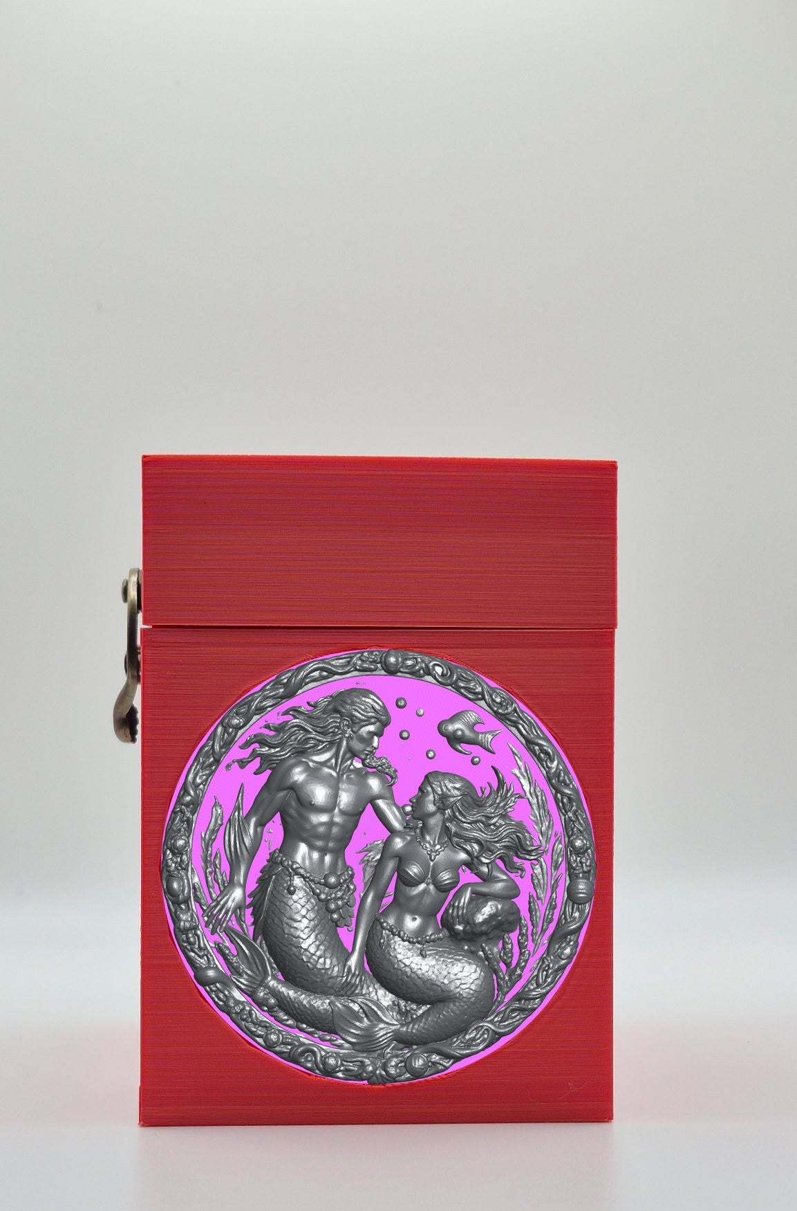 Merfolk Card Box — Red