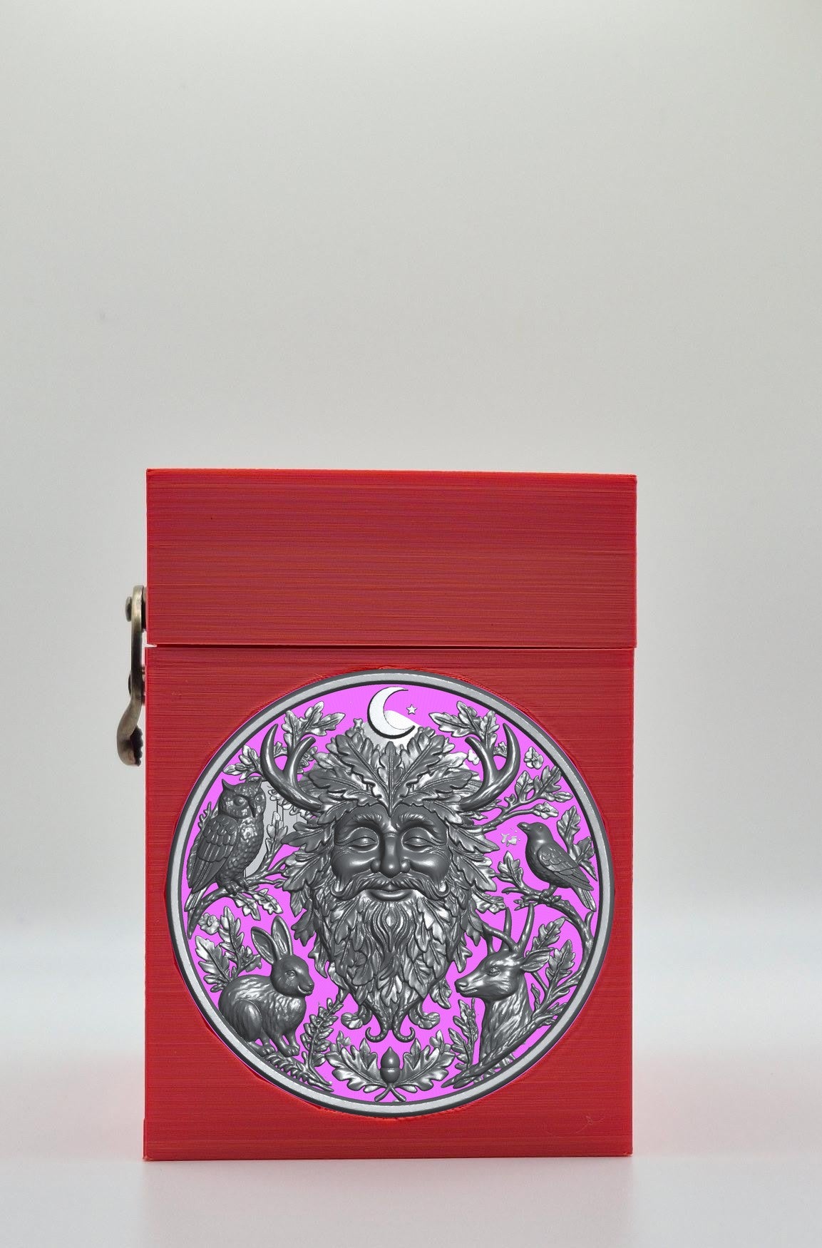 Tree Spirit Card Box — Red