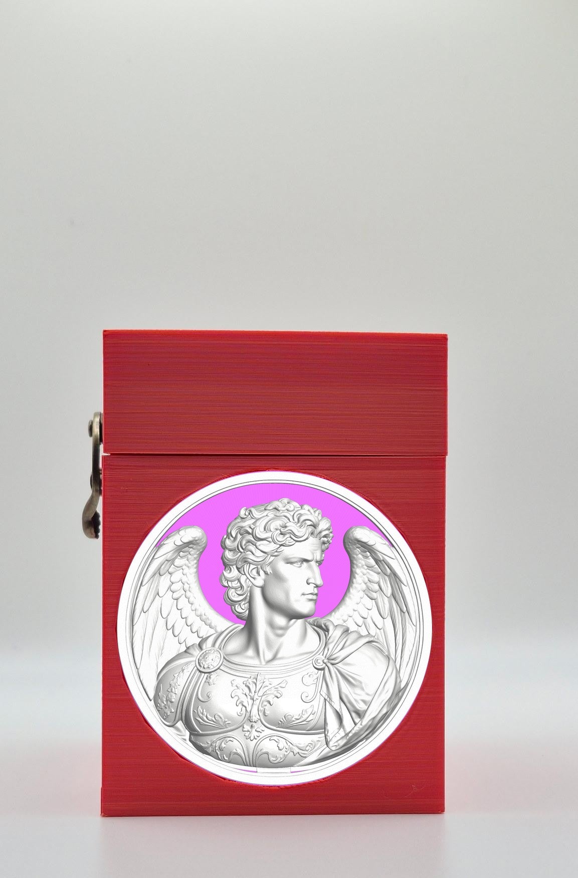 Angel Card Box — Red
