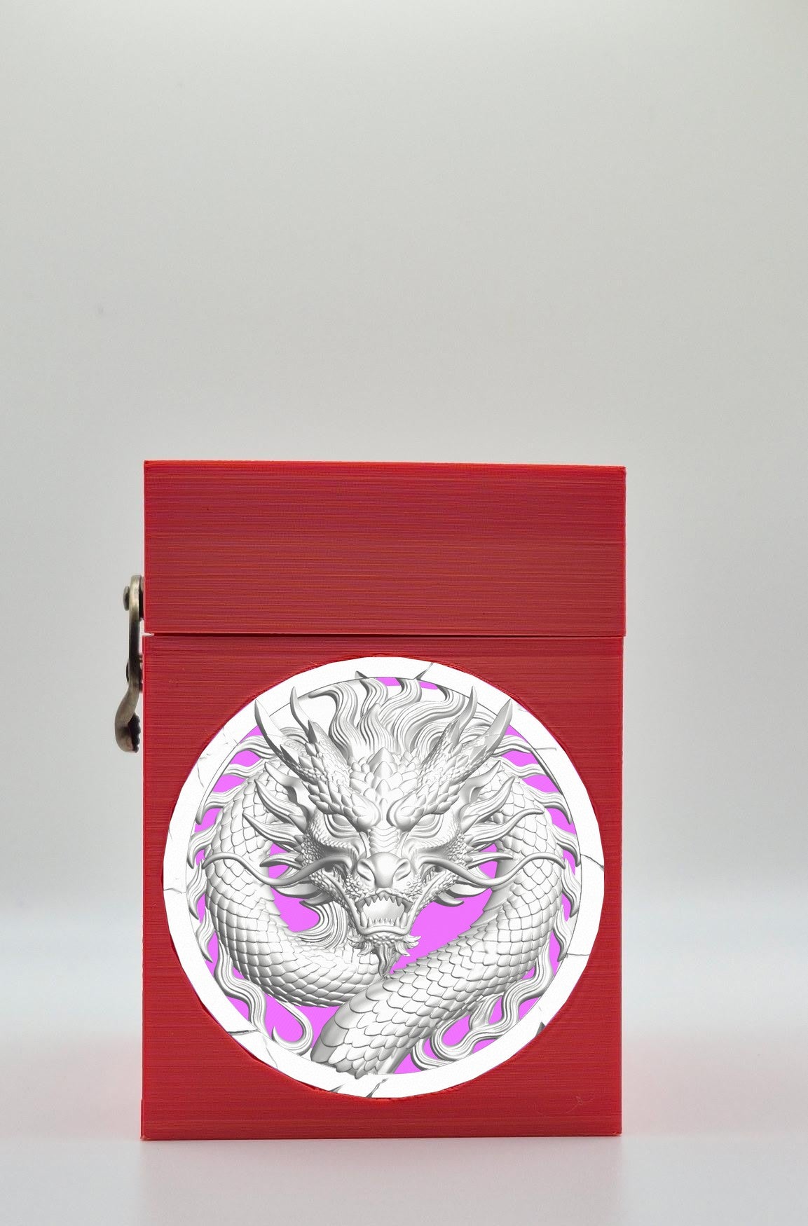 Dragon Card Box — Red