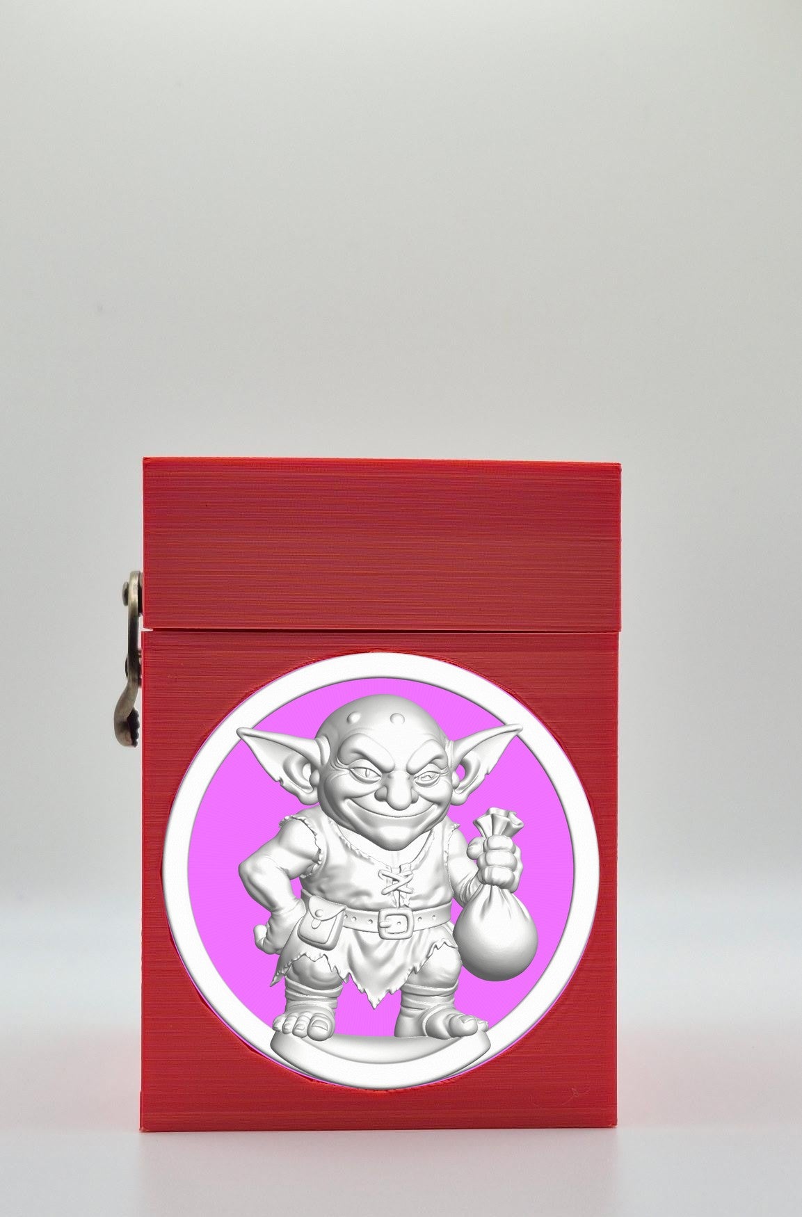 Greedy Goblin Card Box — Red