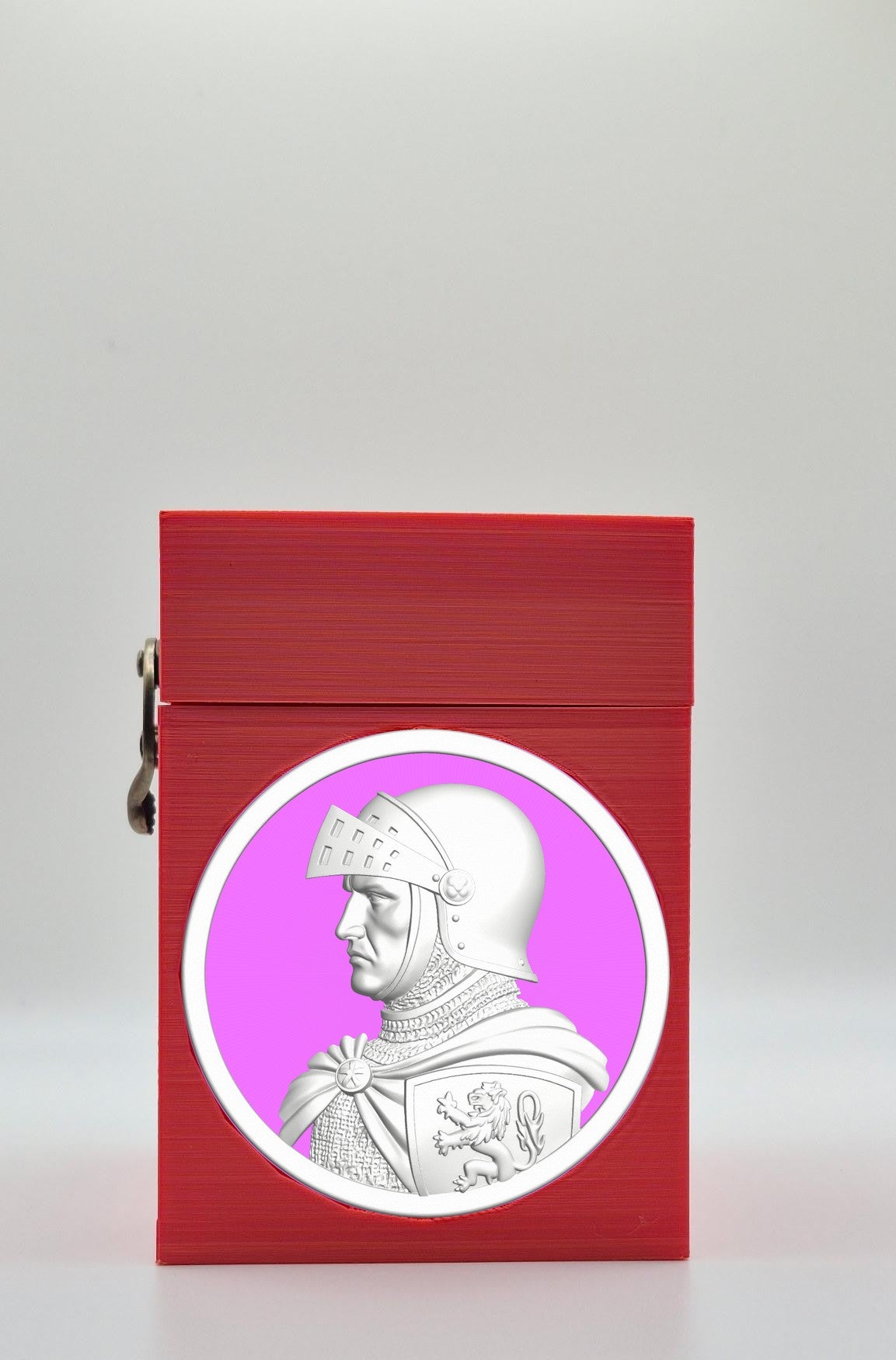 Knight Card Box — Red