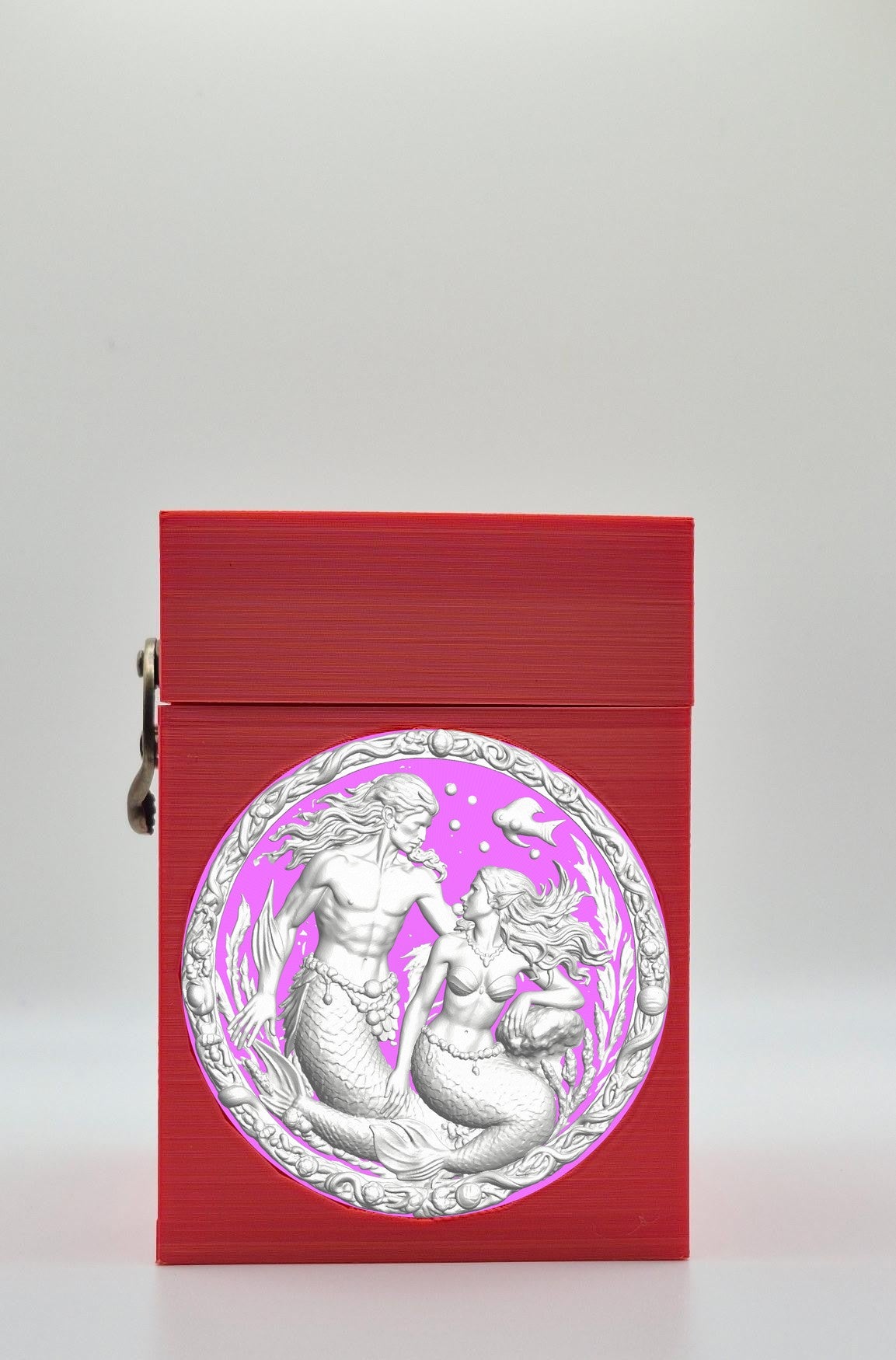 Merfolk Card Box — Red