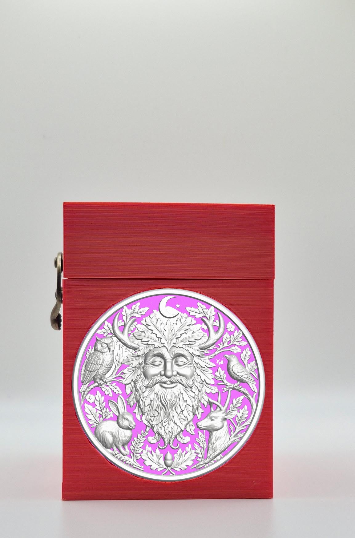 Tree Spirit Card Box — Red