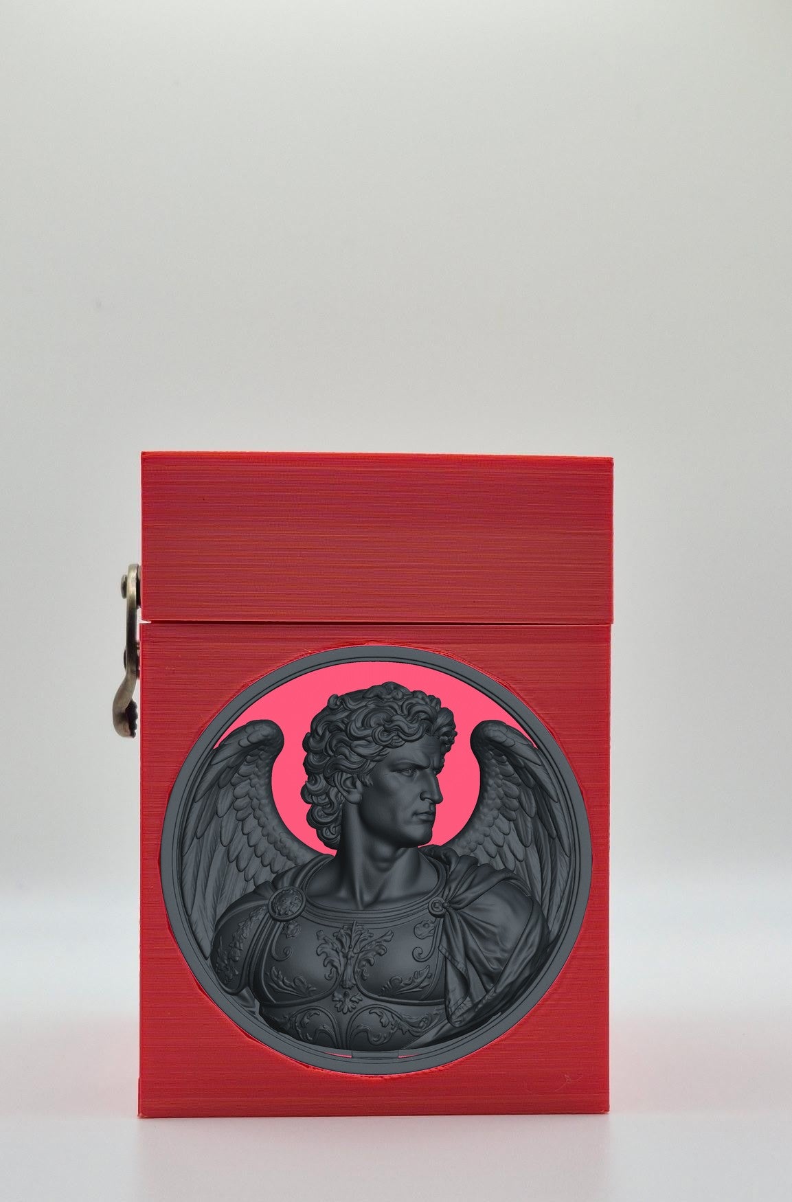 Angel Card Box — Red
