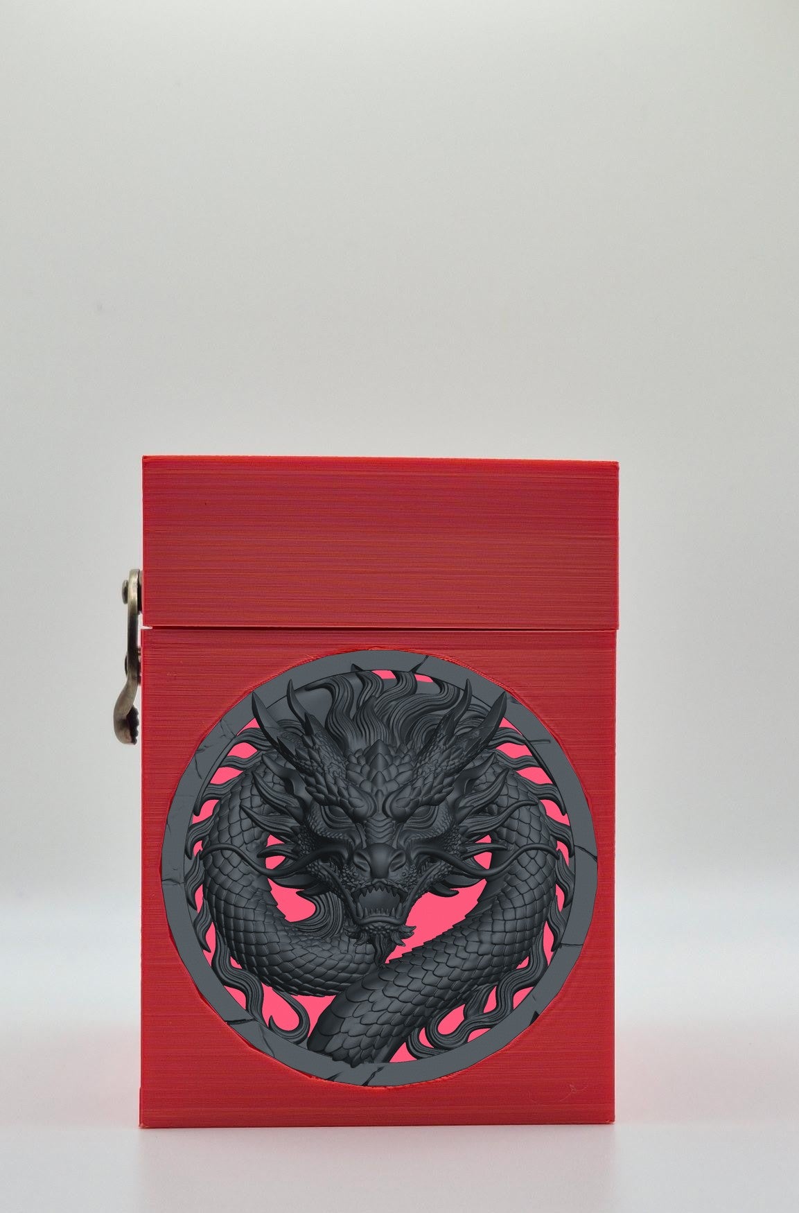 Dragon Card Box — Red