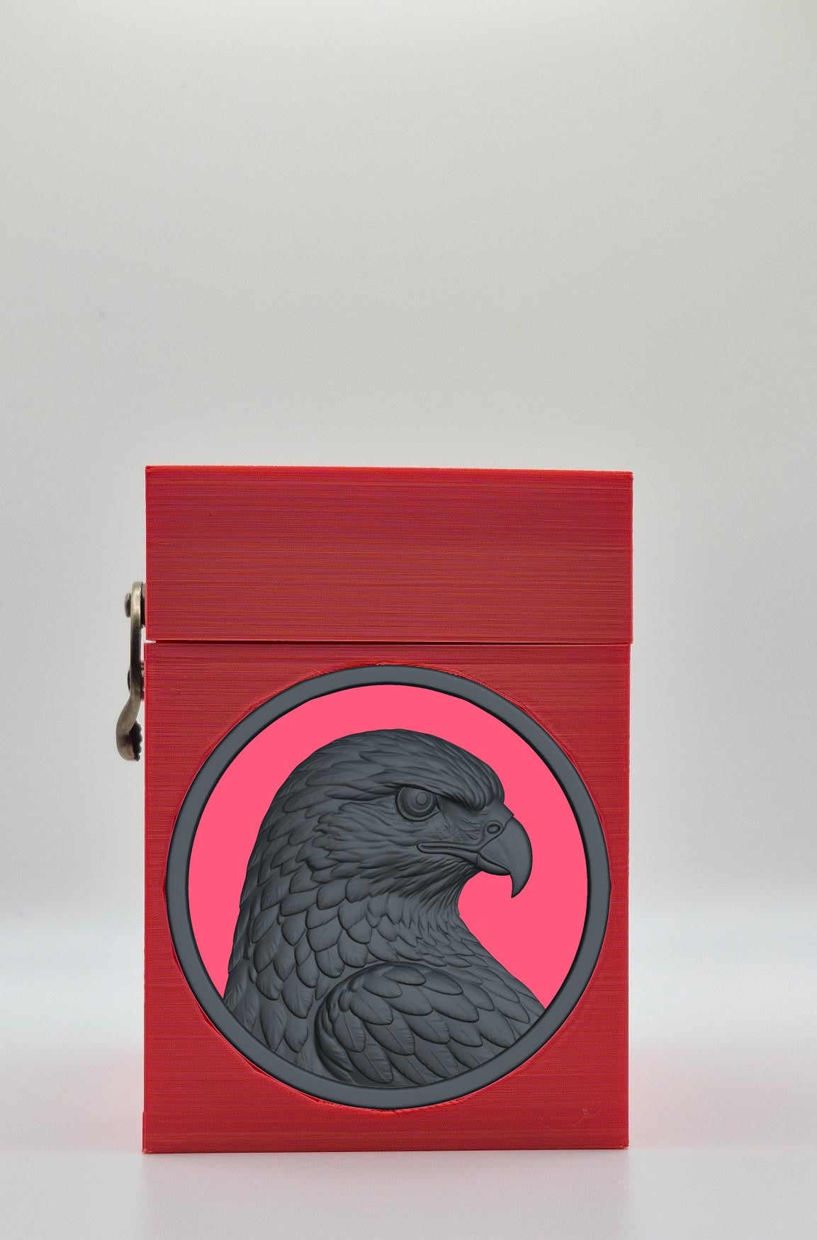 Eagle Card Box — Red