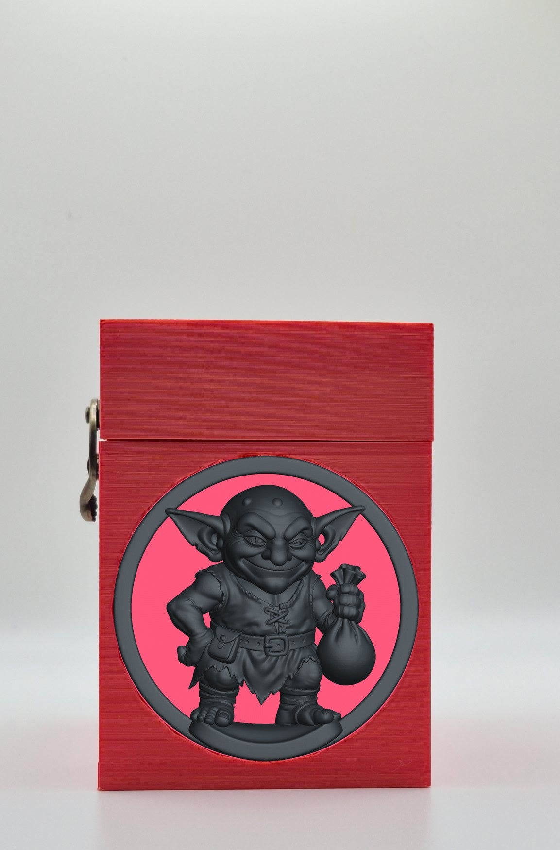 Greedy Goblin Card Box — Red