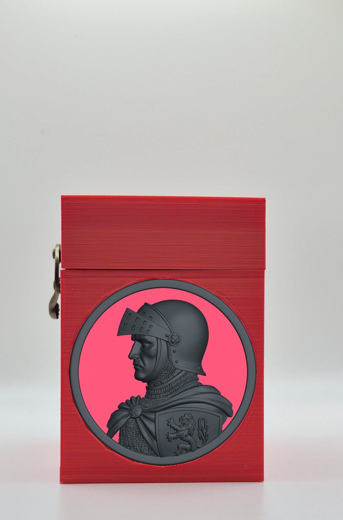 Knight Card Box — Red