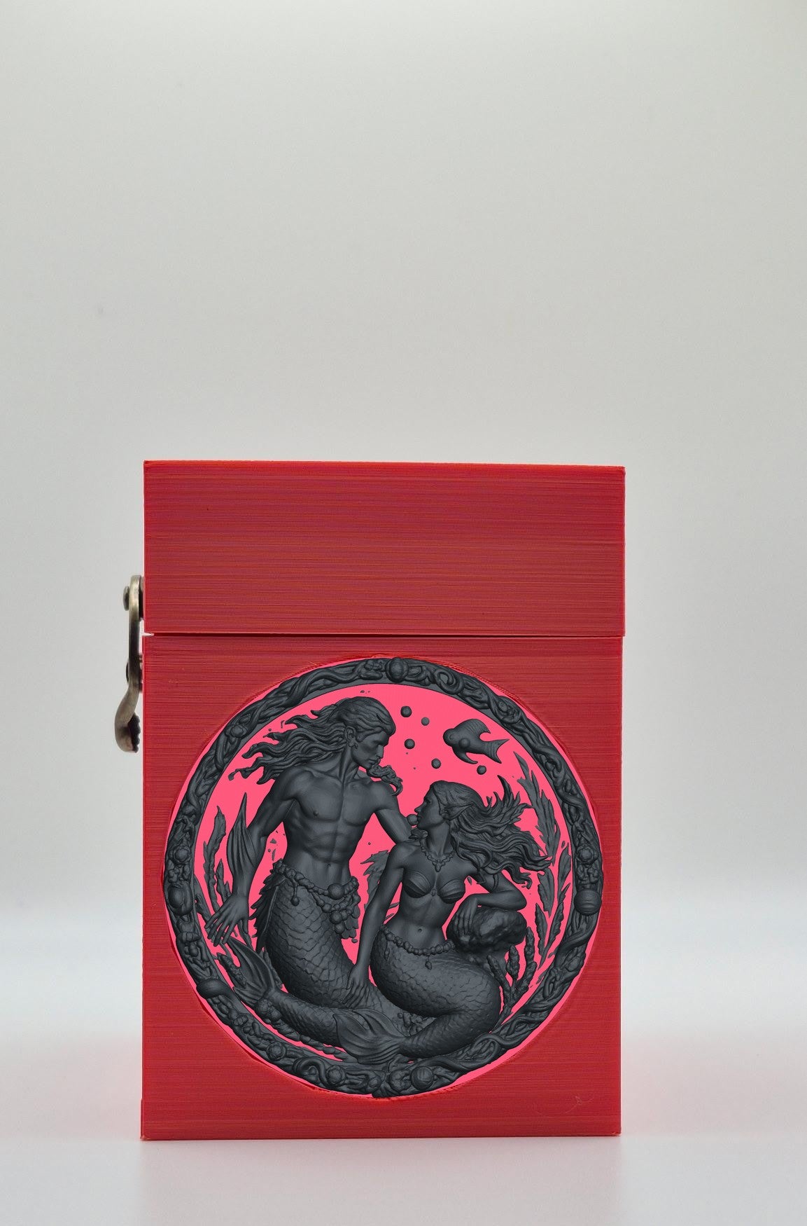 Merfolk Card Box — Red