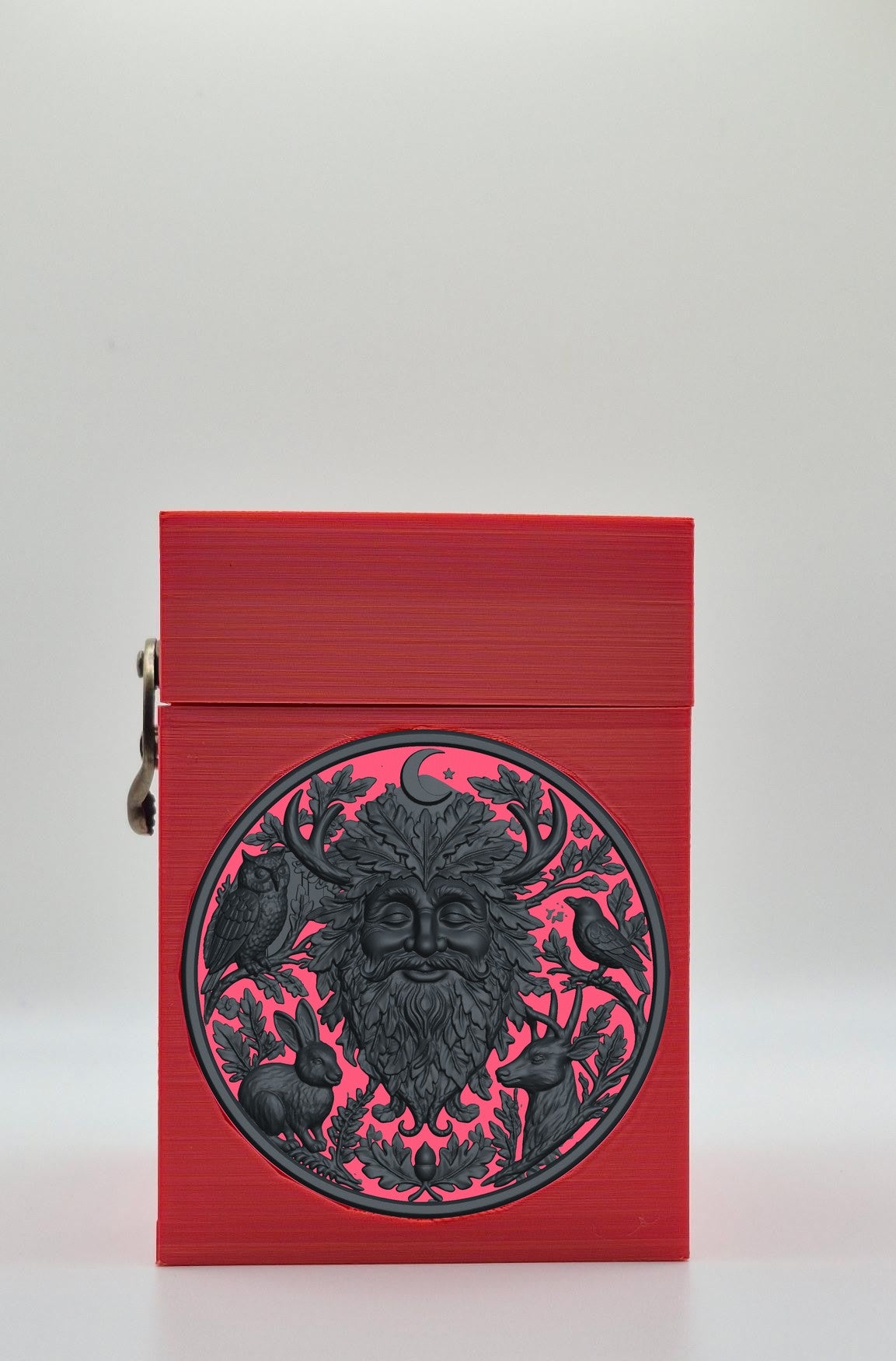 Tree Spirit Card Box — Red