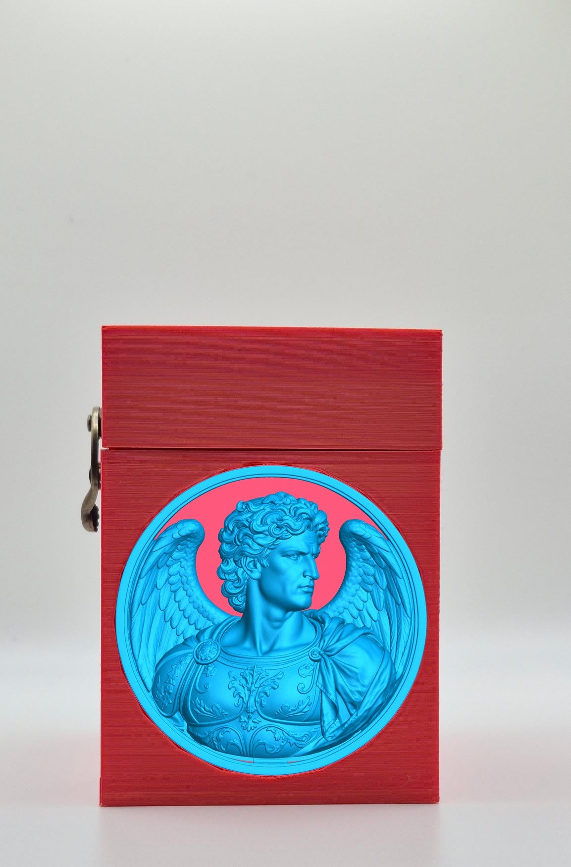 Angel Card Box — Red