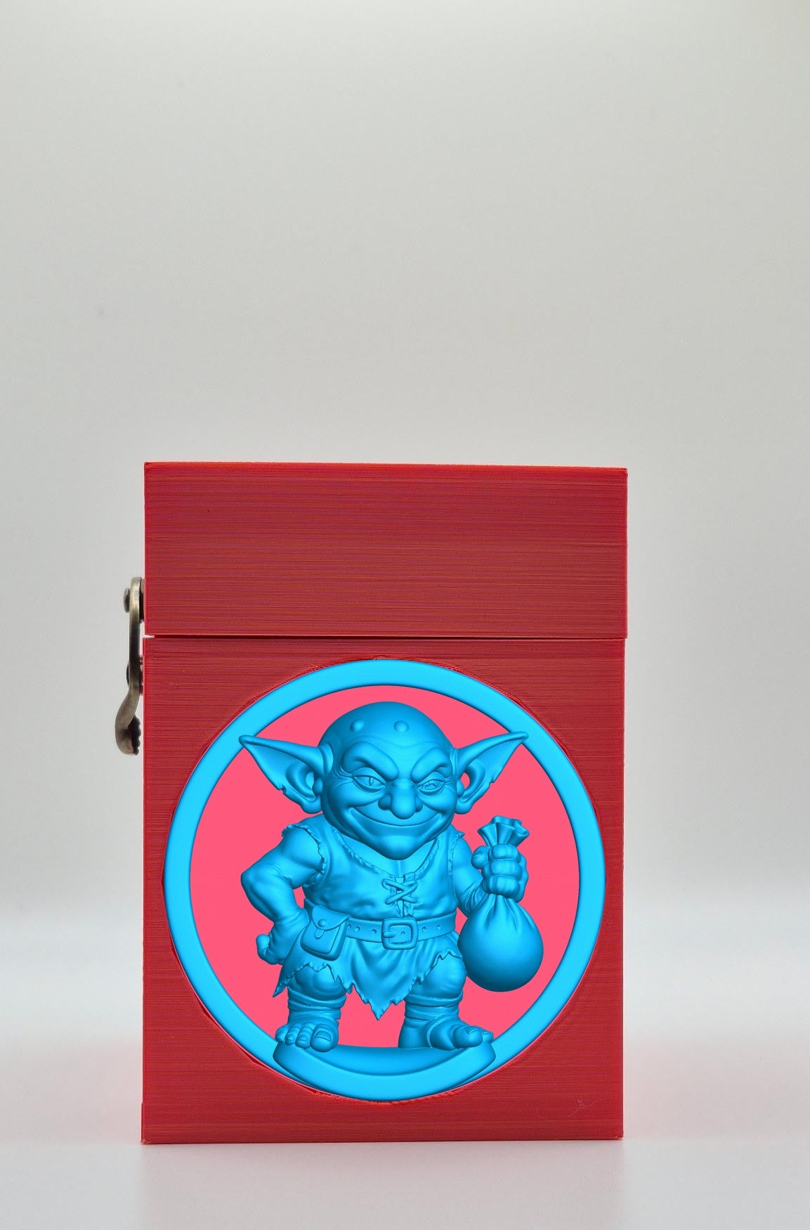 Greedy Goblin Card Box — Red
