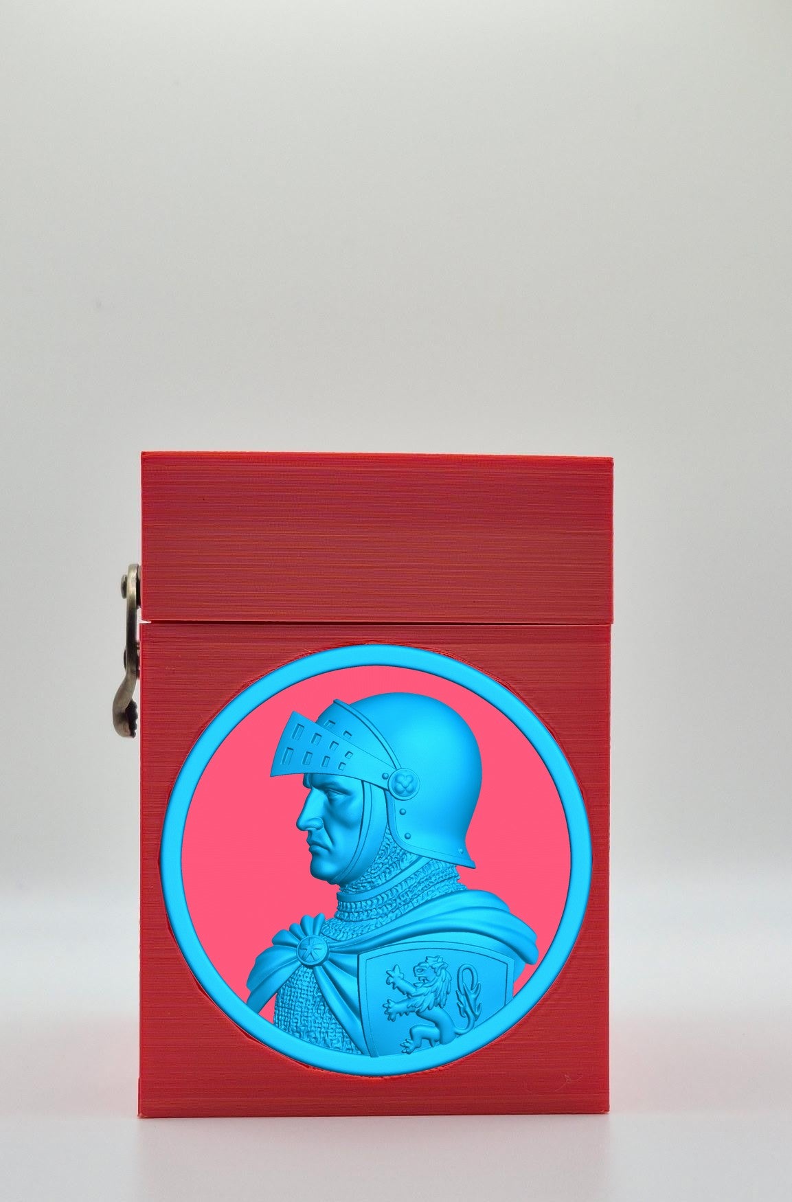 Knight Card Box — Red