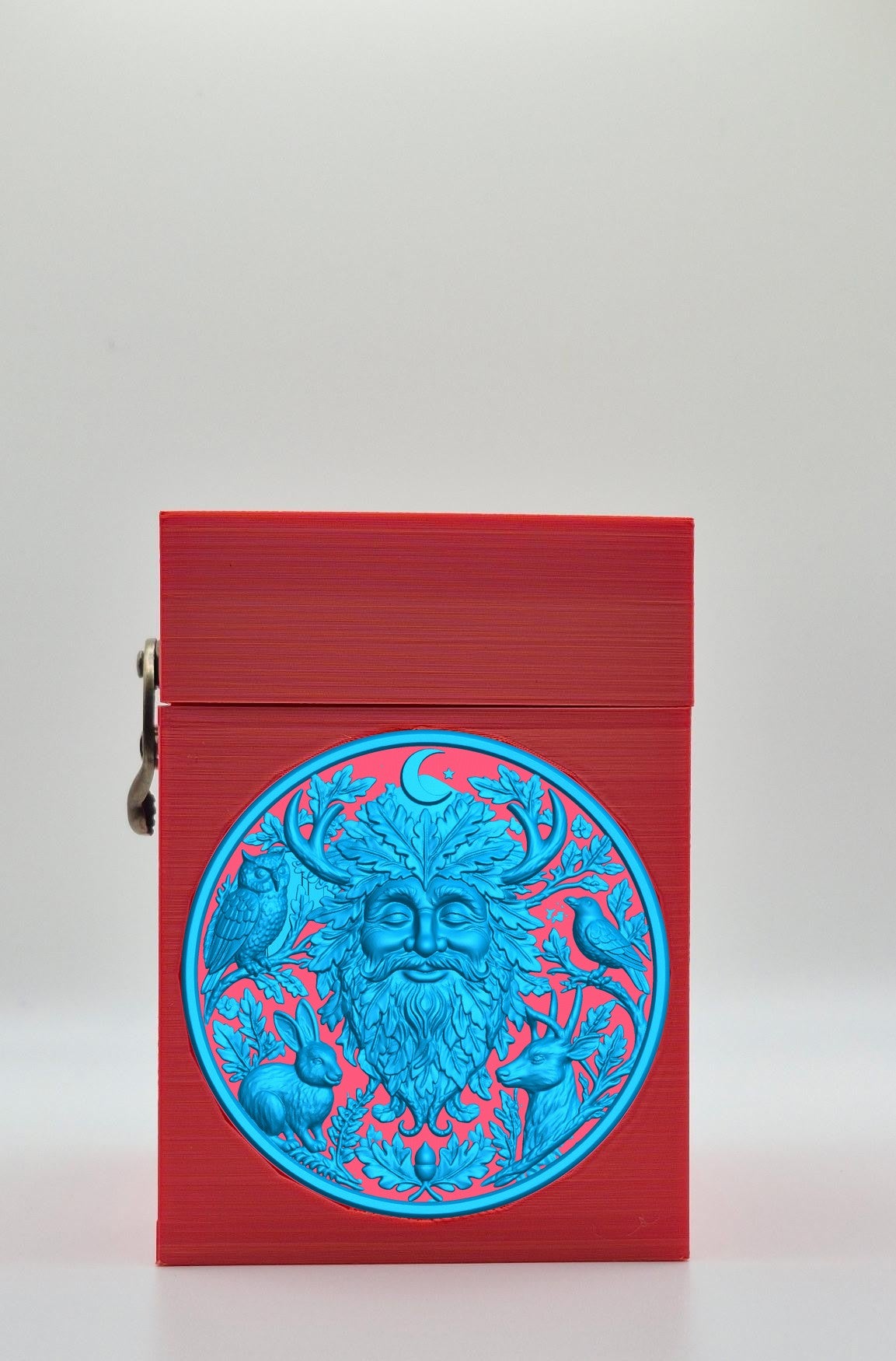 Tree Spirit Card Box — Red