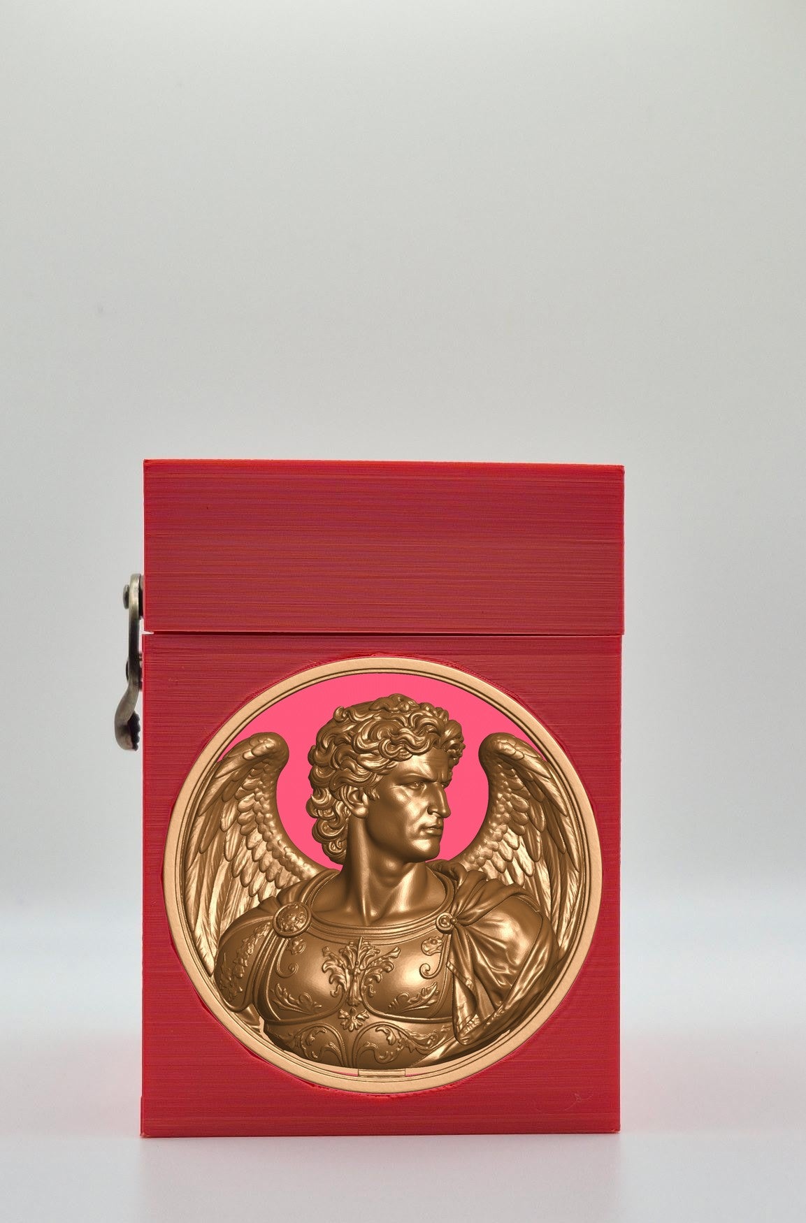 Angel Card Box — Red