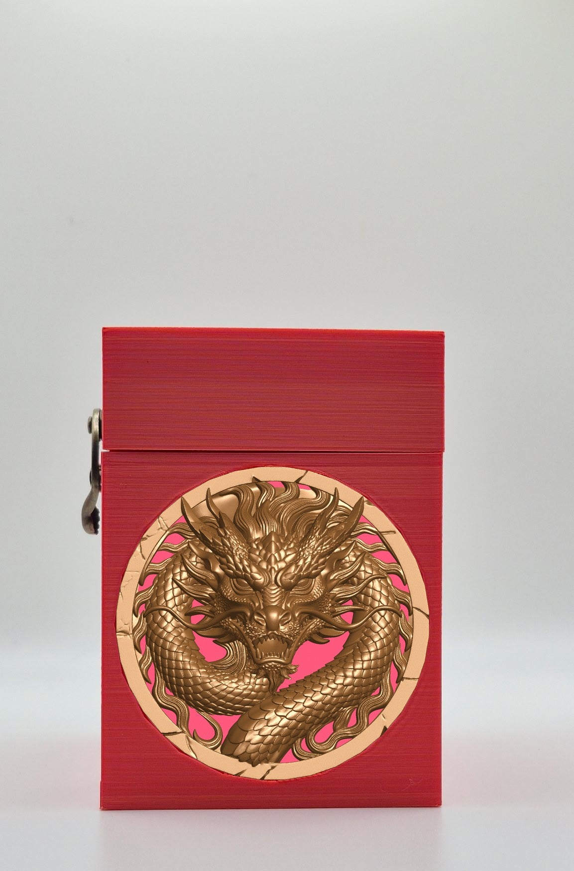 Dragon Card Box — Red