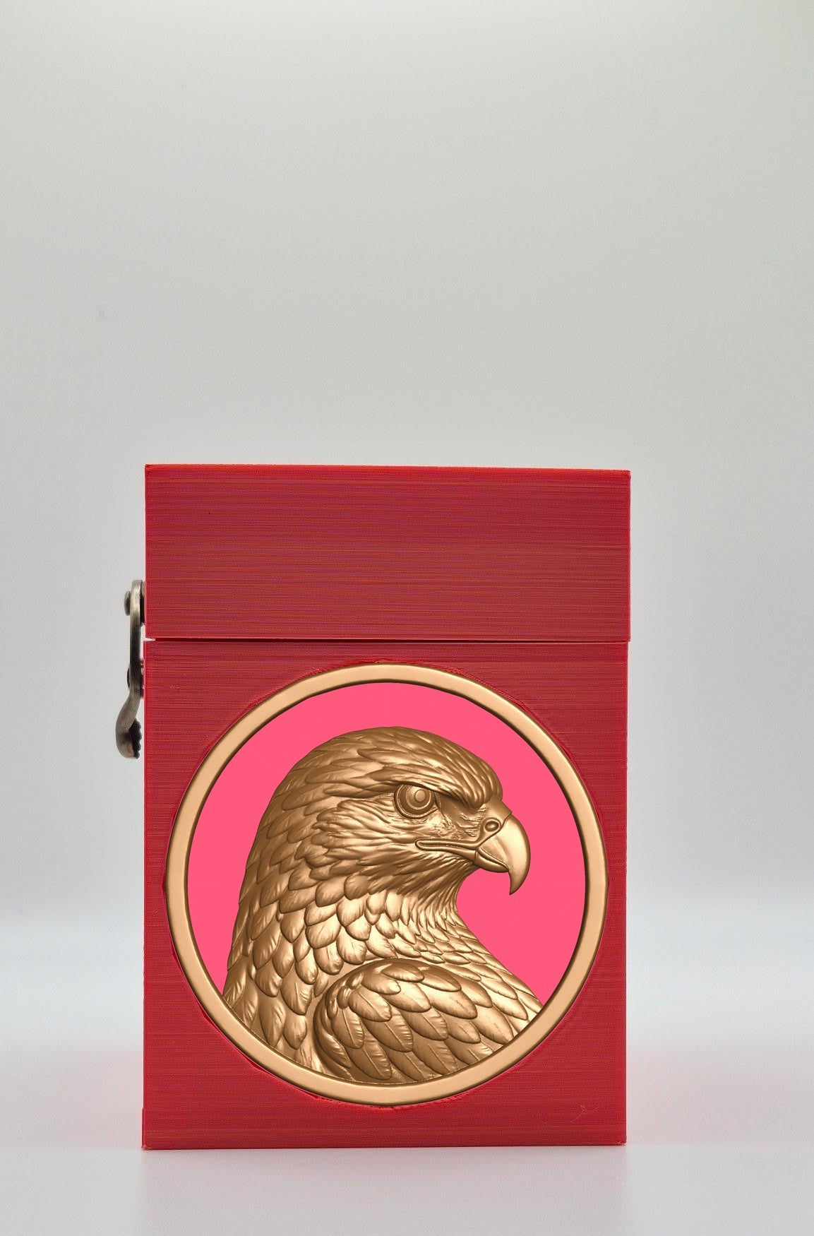Eagle Card Box — Red
