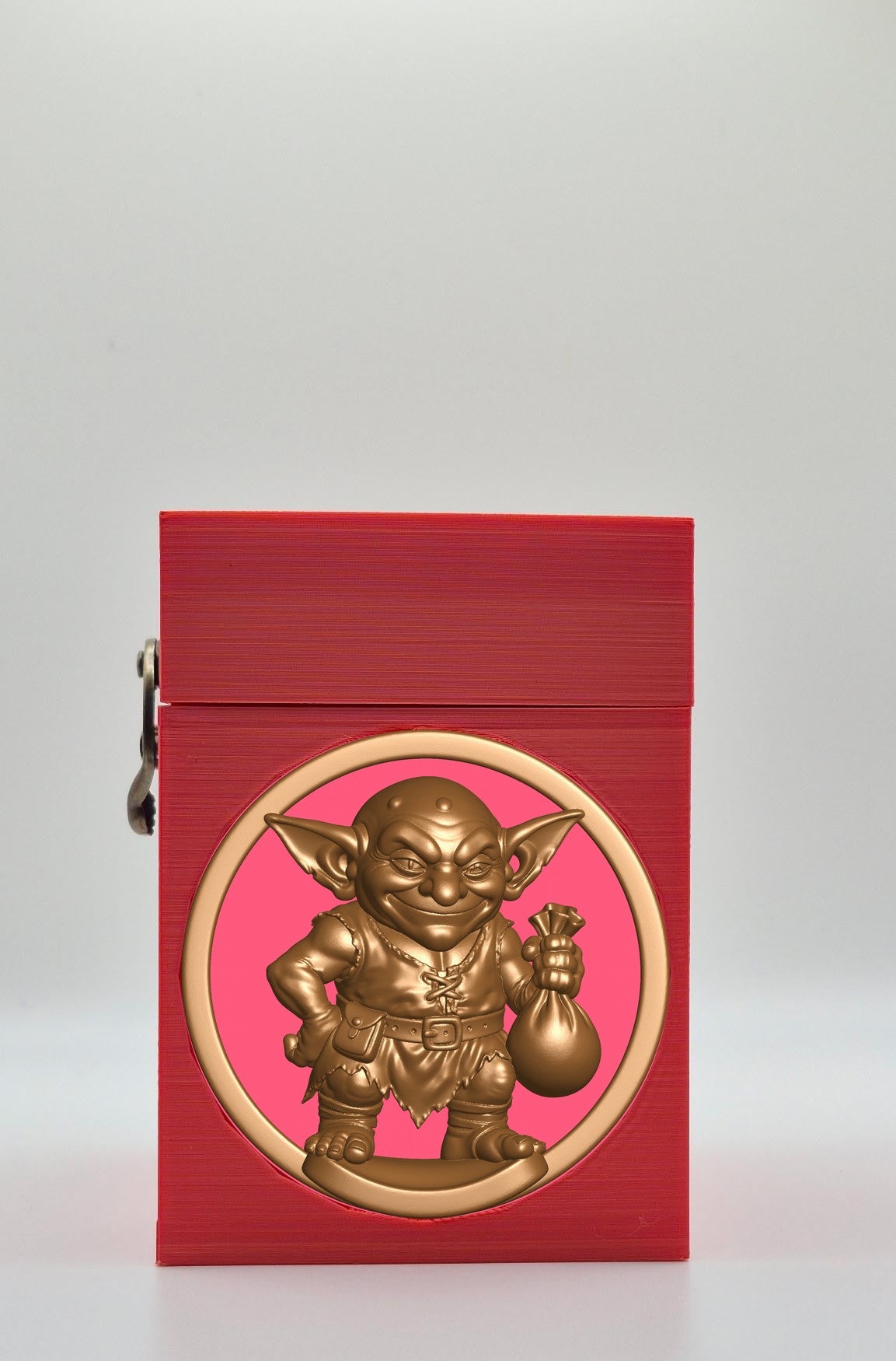 Greedy Goblin Card Box — Red