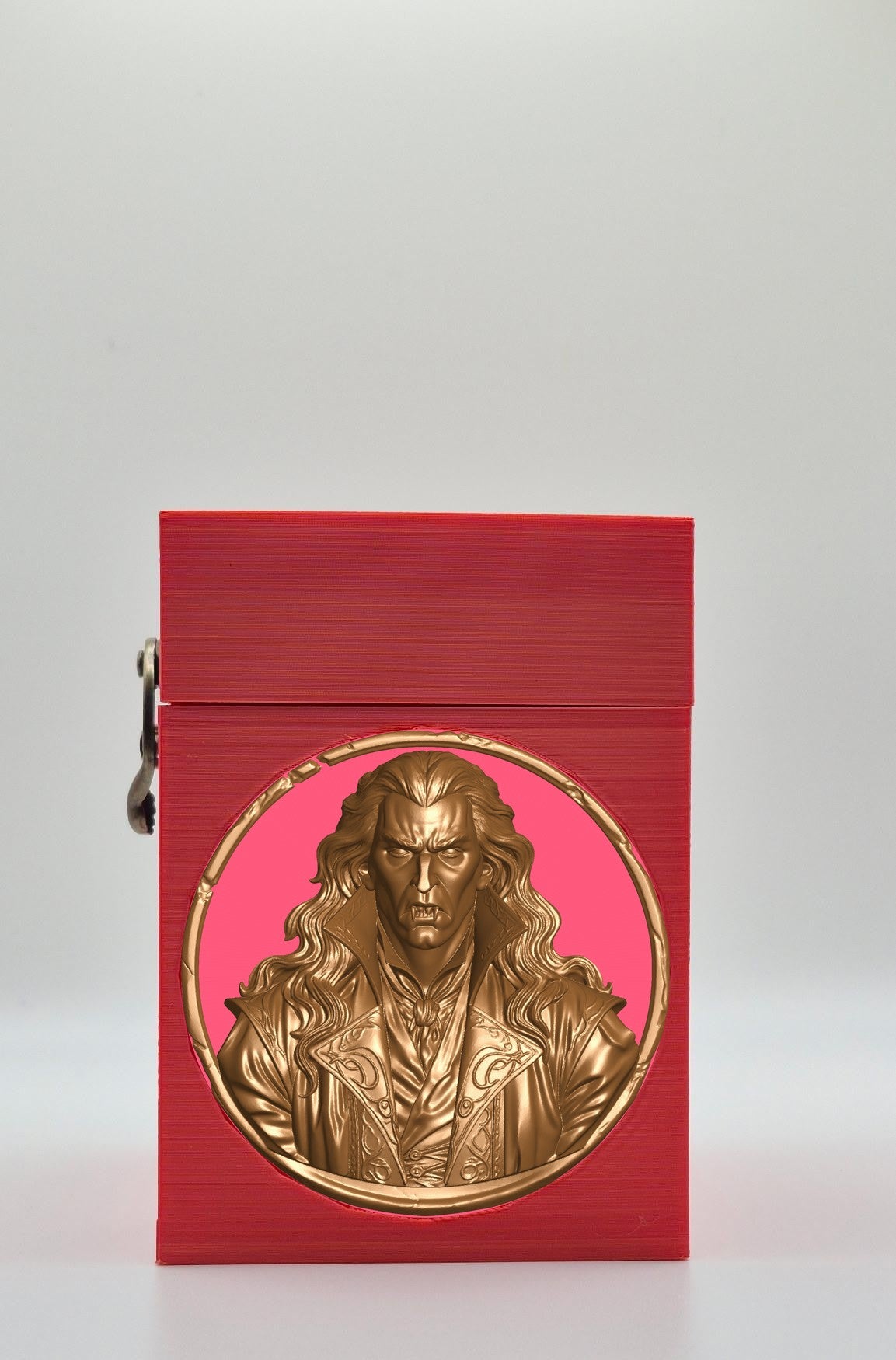 Gothic Vampire Card Box — Red