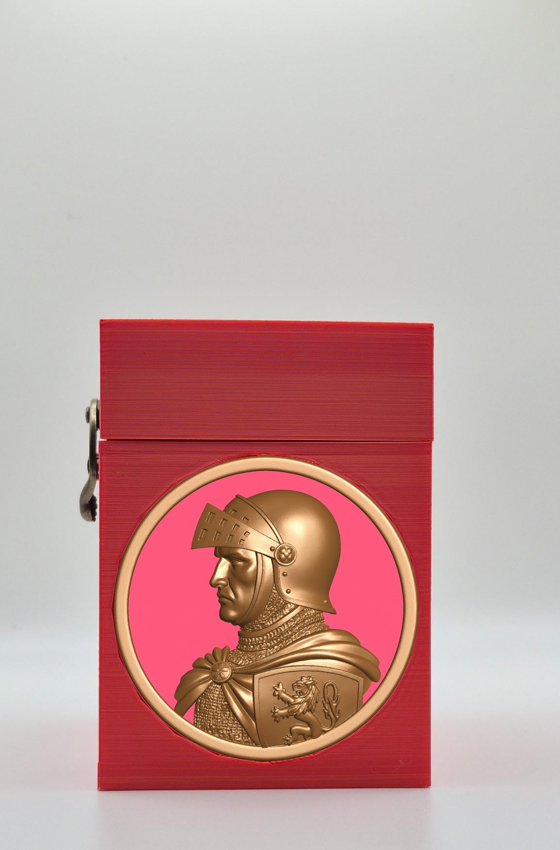 Knight Card Box — Red