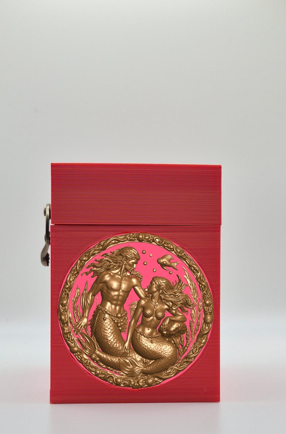 Merfolk Card Box — Red