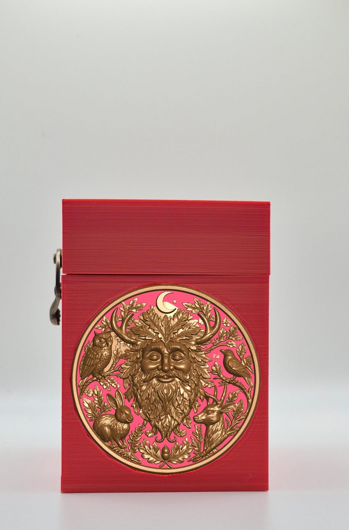 Tree Spirit Card Box — Red