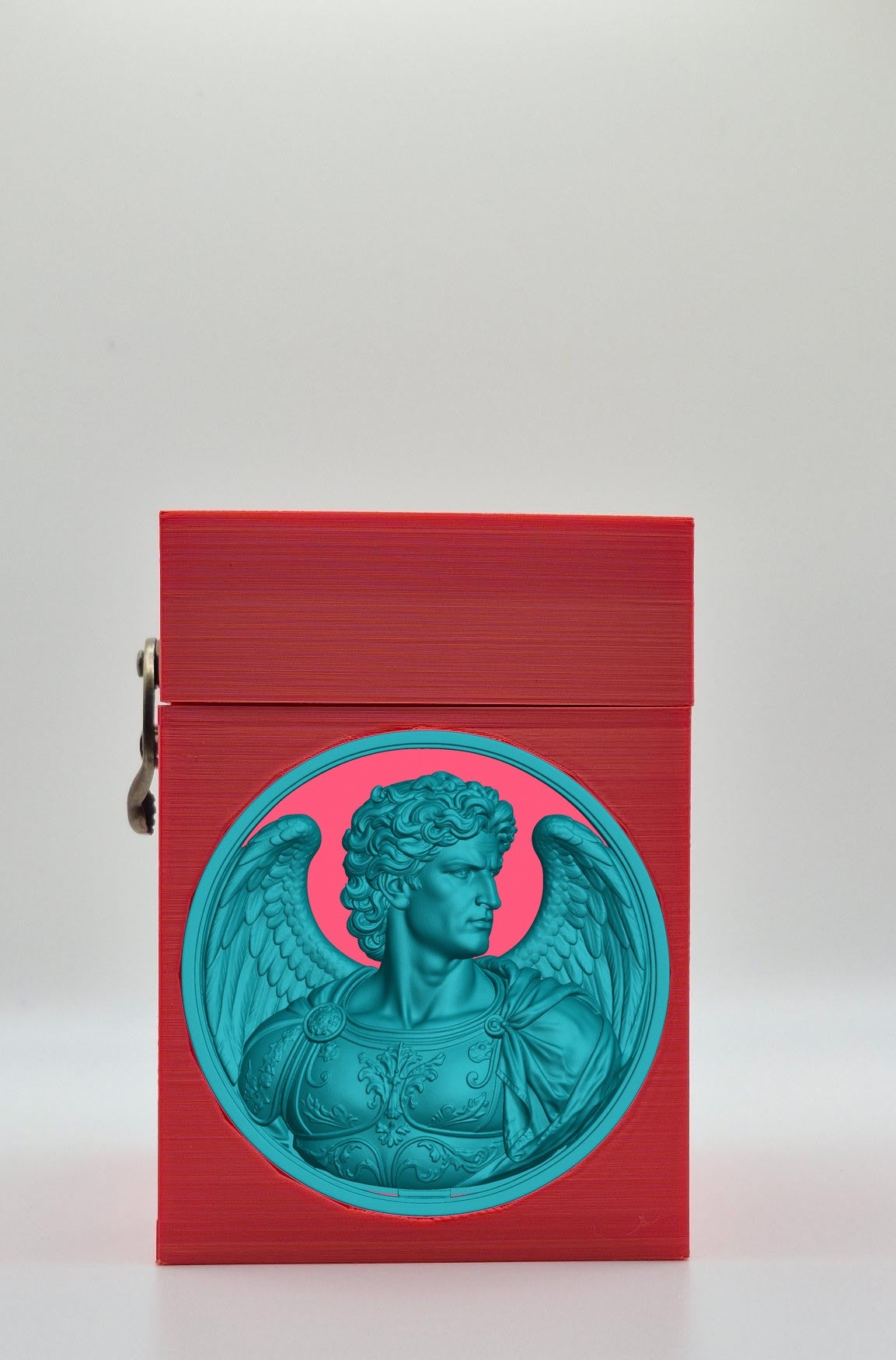 Angel Card Box — Red